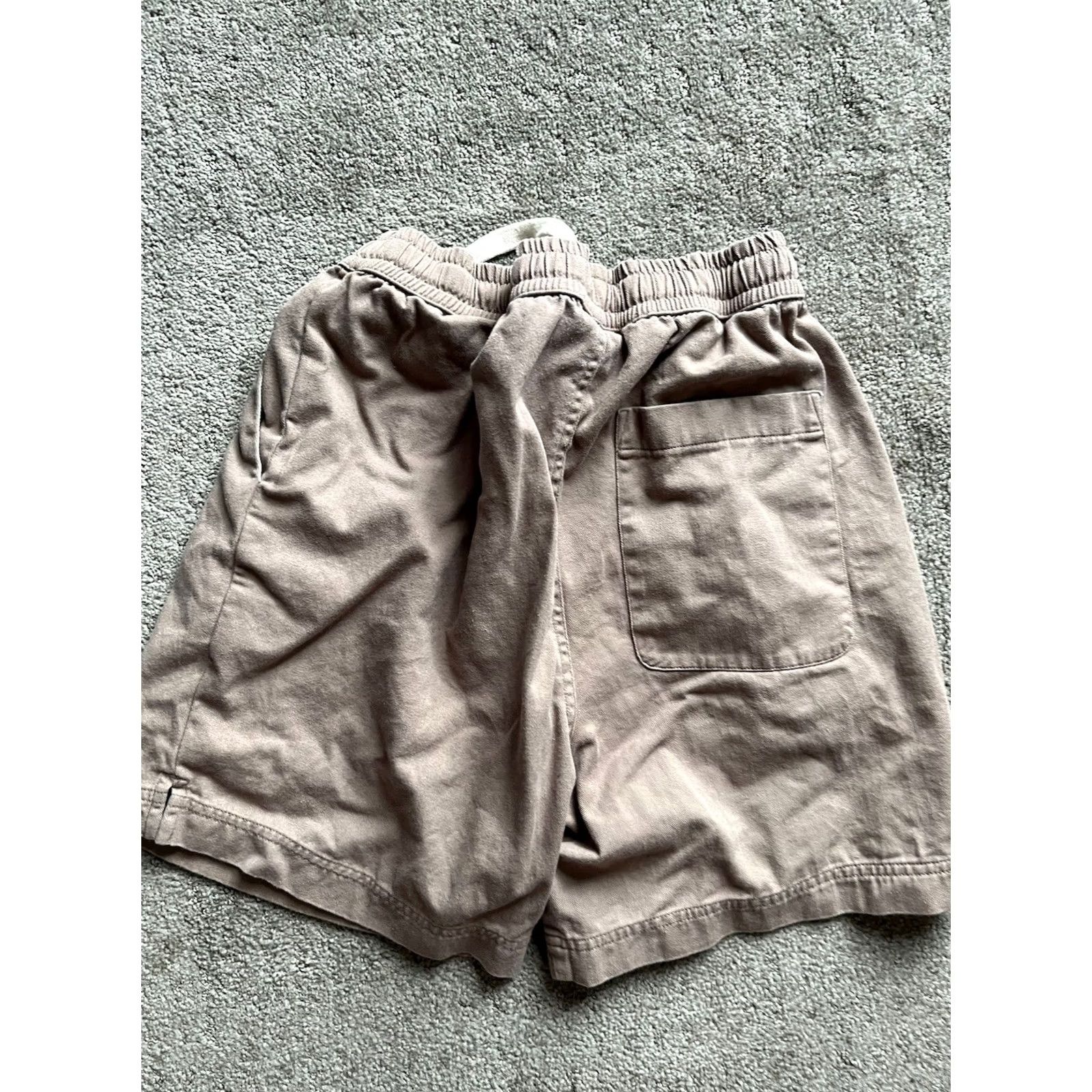 Urban Outfitters BDG Urban Outfitters Men's Brown Sweat Shorts Size S Casual Athletic Drawstring Pockets Elastic Waist Fleece Cotton Blend Vintage No Size US 29 - 2 Thumbnail