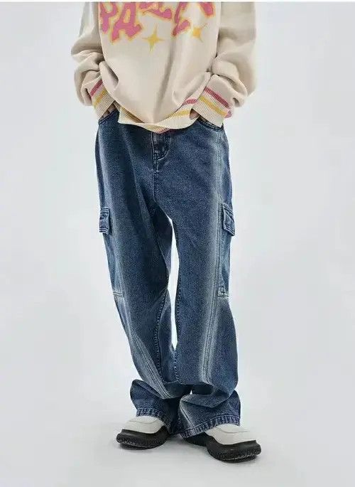 VIBE outdoor fade baggy cargo pants Size US 30 / EU 46 - 3 Thumbnail