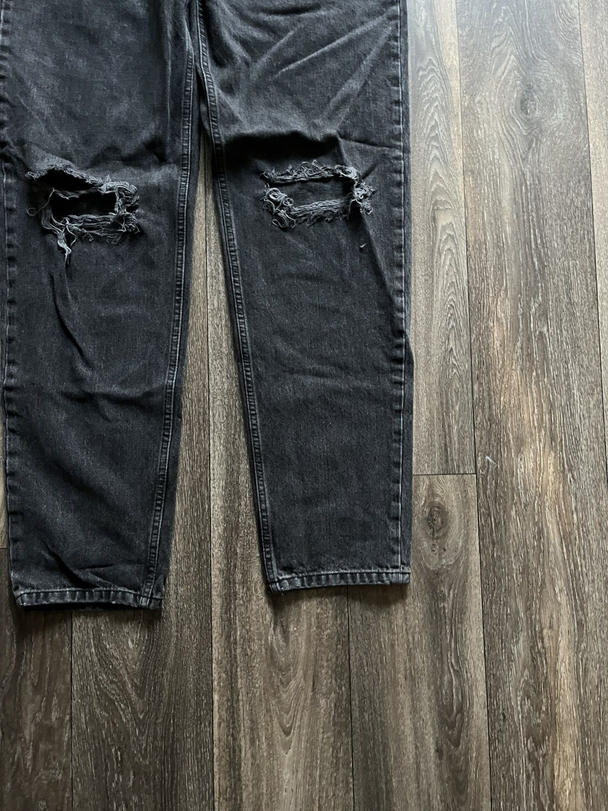 Asos ASOS Faded Black Jeans Size US 30 / EU 46 - 7 Thumbnail
