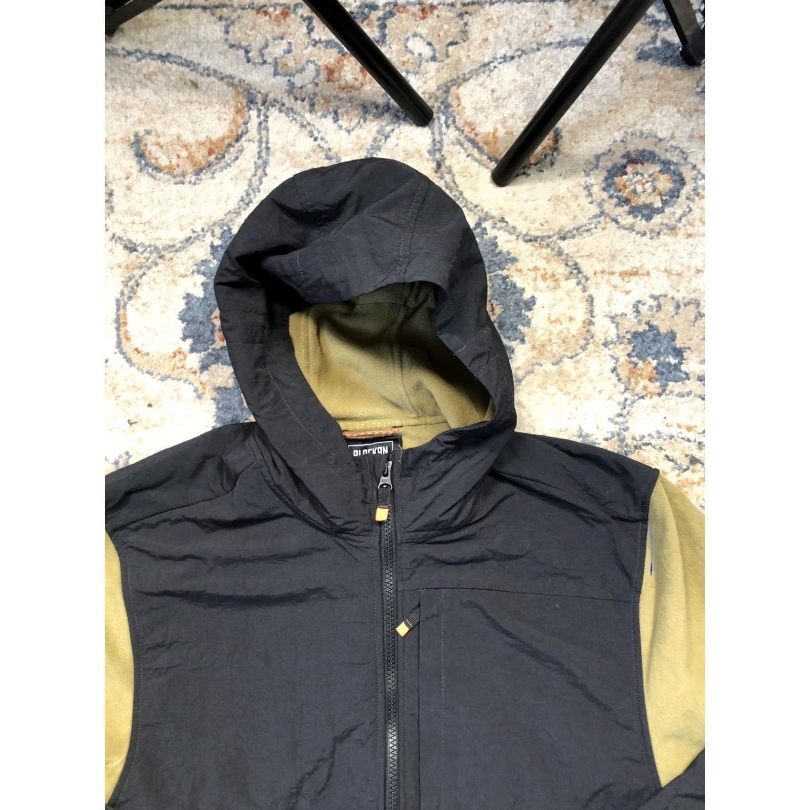 Duluth Trading Company Duluth Trading Co AKHG Thaw Depth Fleece Jacket Mens Medium Green Black Hooded Size US M / EU 48-50 / 2 - 2 Thumbnail