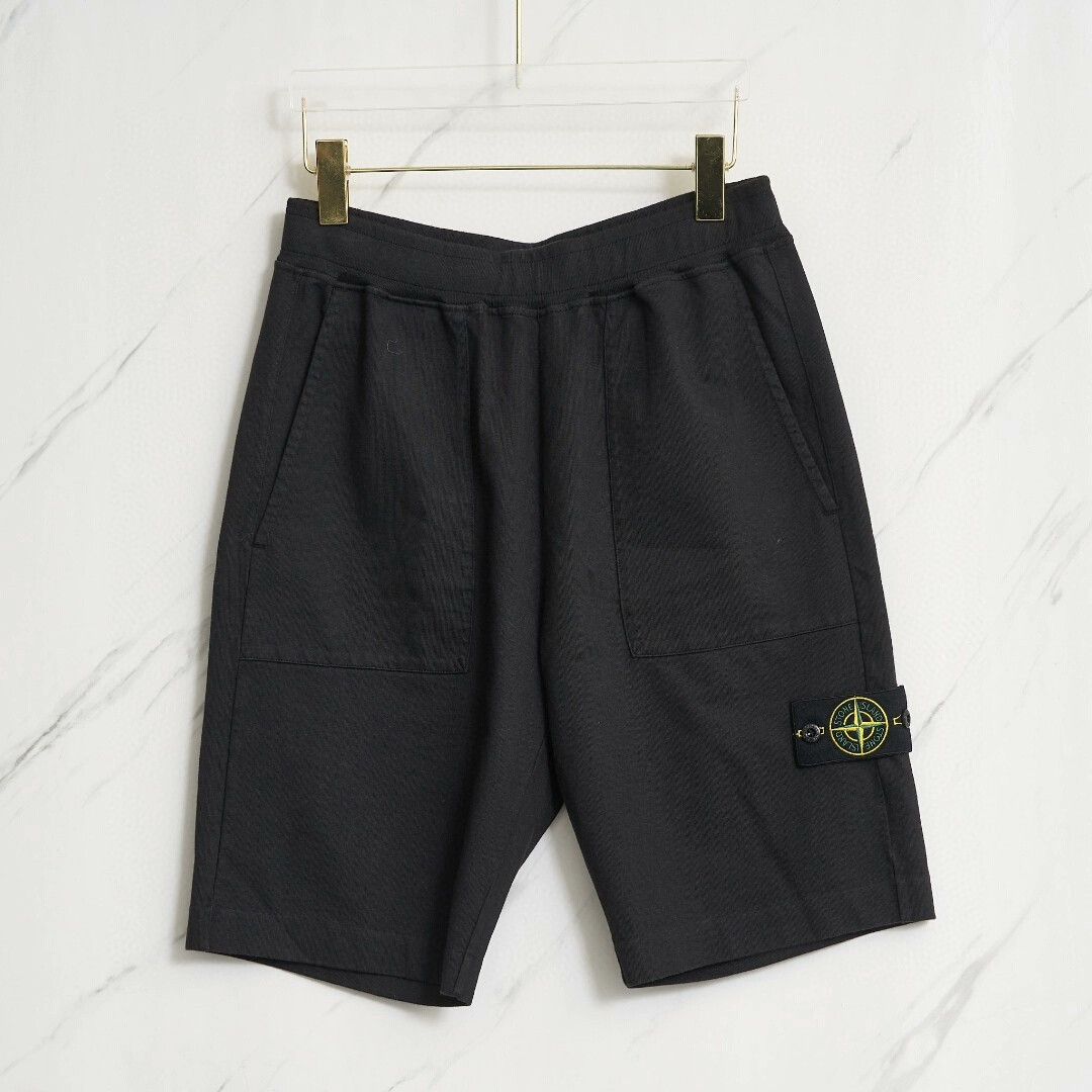 Stone Island Stone Island Men's Logo Casual Shorts Size US 29 - 1 Thumbnail