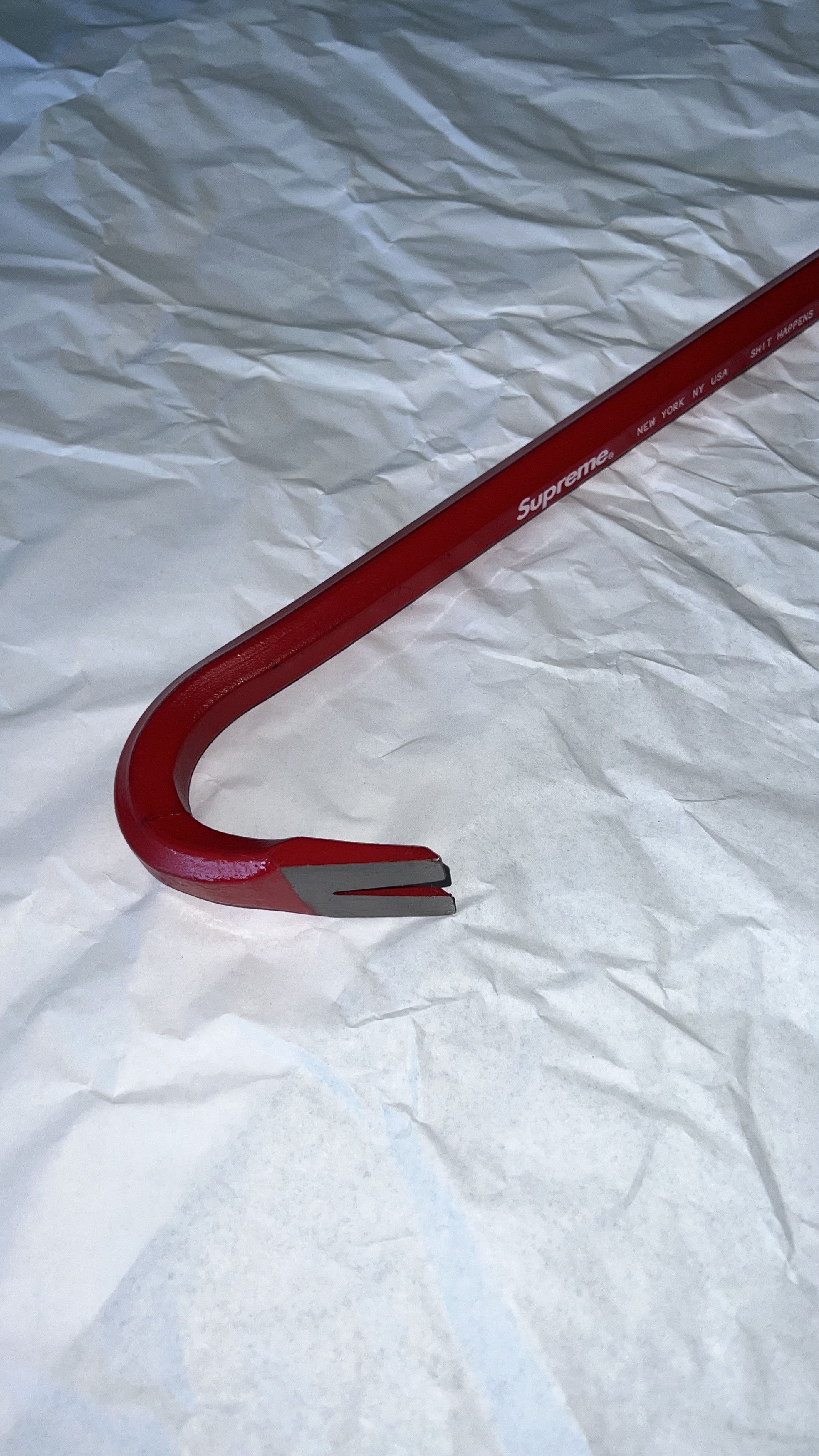 Supreme Supreme Tool Crowbar Red Size ONE SIZE - 2 Thumbnail