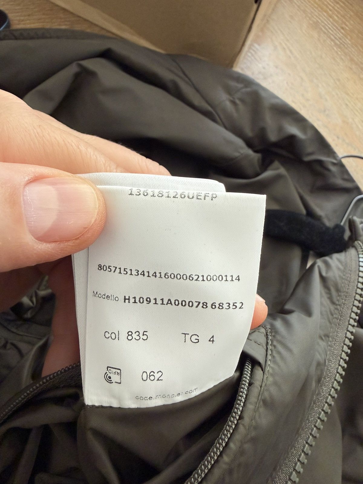 Moncler Reppe Rain Jacket Size US M / EU 48-50 / 2 - 9 Thumbnail