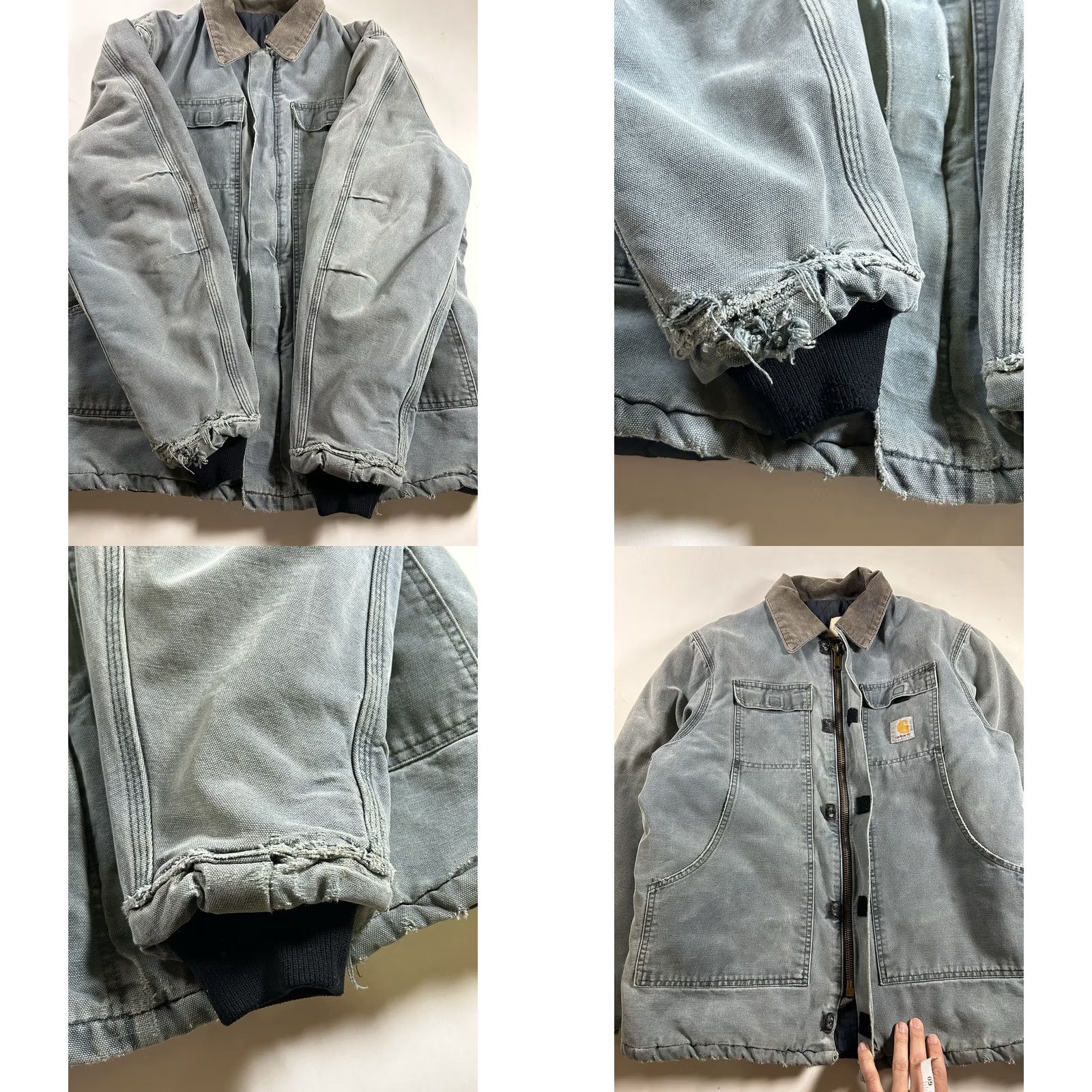 Carhartt VINTAGE Carhartt Jacket Arctic C26 HTG USA Green Large 1998 Workwear Casual Mens Regular Size US L / EU 52-54 / 3 - 8 Thumbnail