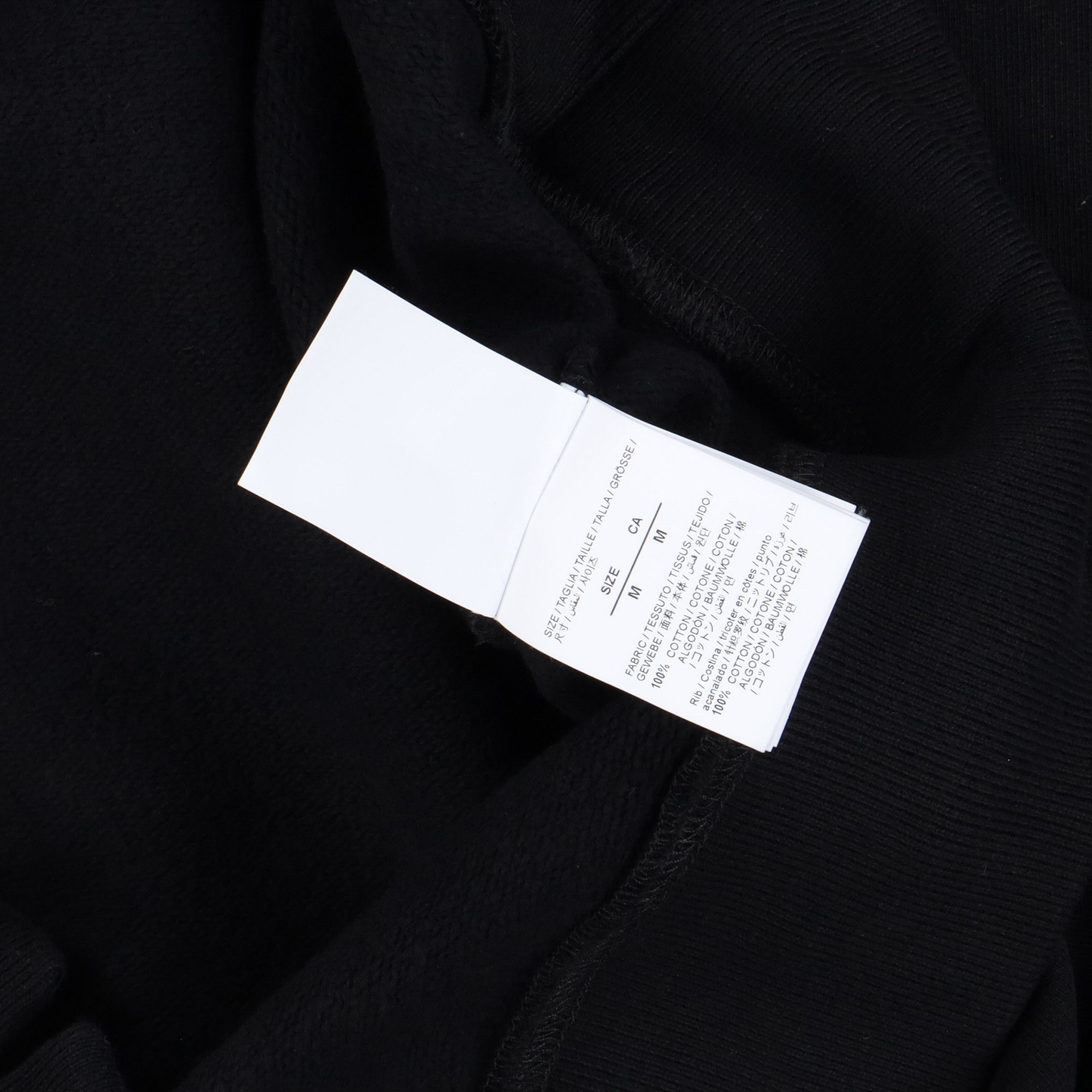 Off-White Black Cut Here Logo Oversized Skate Sweatshirt Size US M / EU 48-50 / 2 - 4 Thumbnail