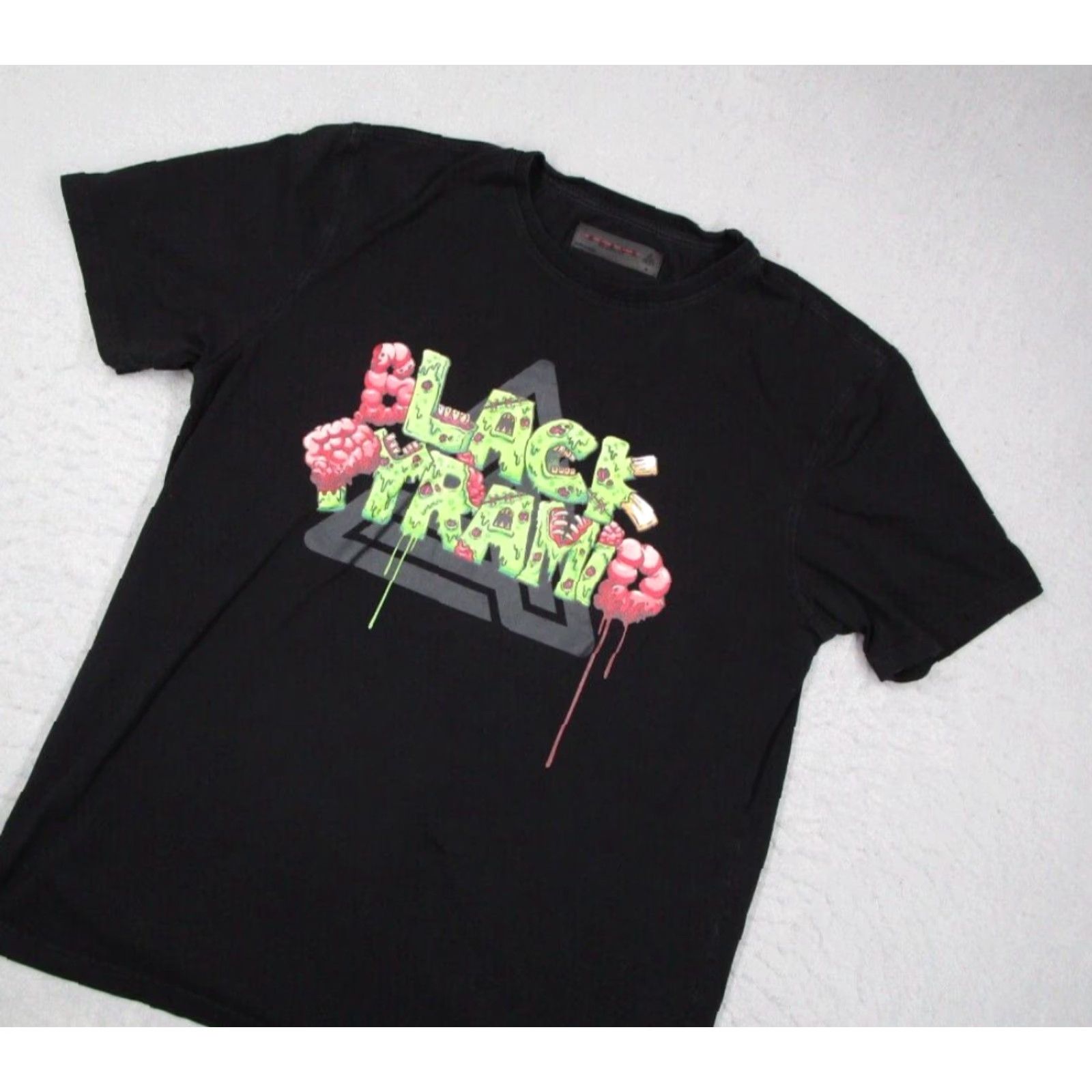 Black Pyramid Black Pyramid Shirt Mens Extra Large Black Zombie Brains Graphic Short Sleeve Size US XL / EU 56 / 4 - 2 Thumbnail