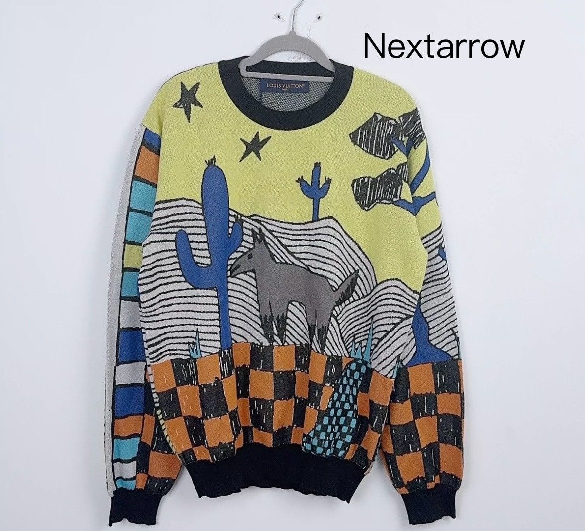 Louis Vuitton animated knitted sweater 2412-Nextarrow