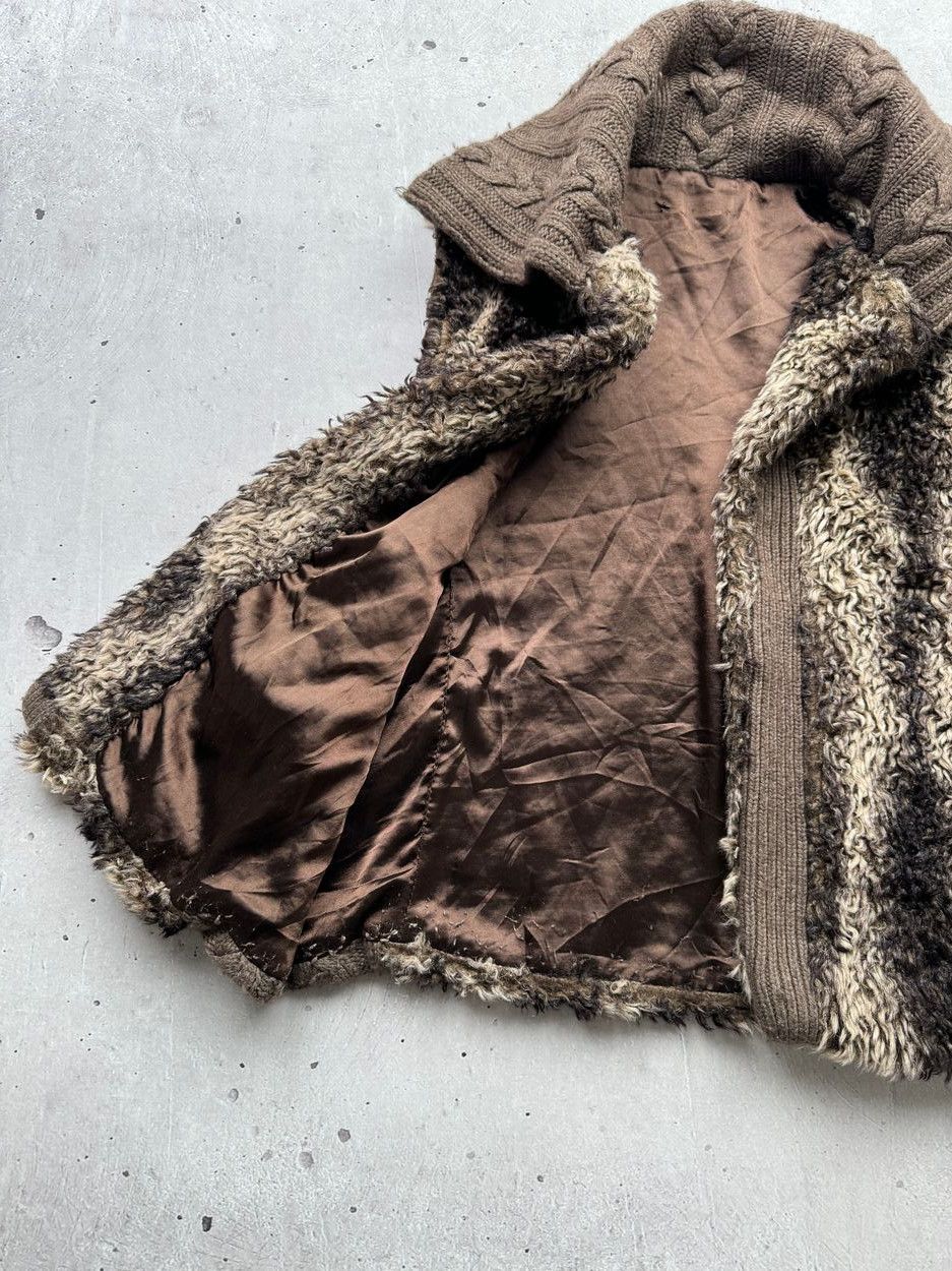Japanese Brand Vintage Knit Fur Vest Size M / US 6-8 / IT 42-44 - 4 Thumbnail