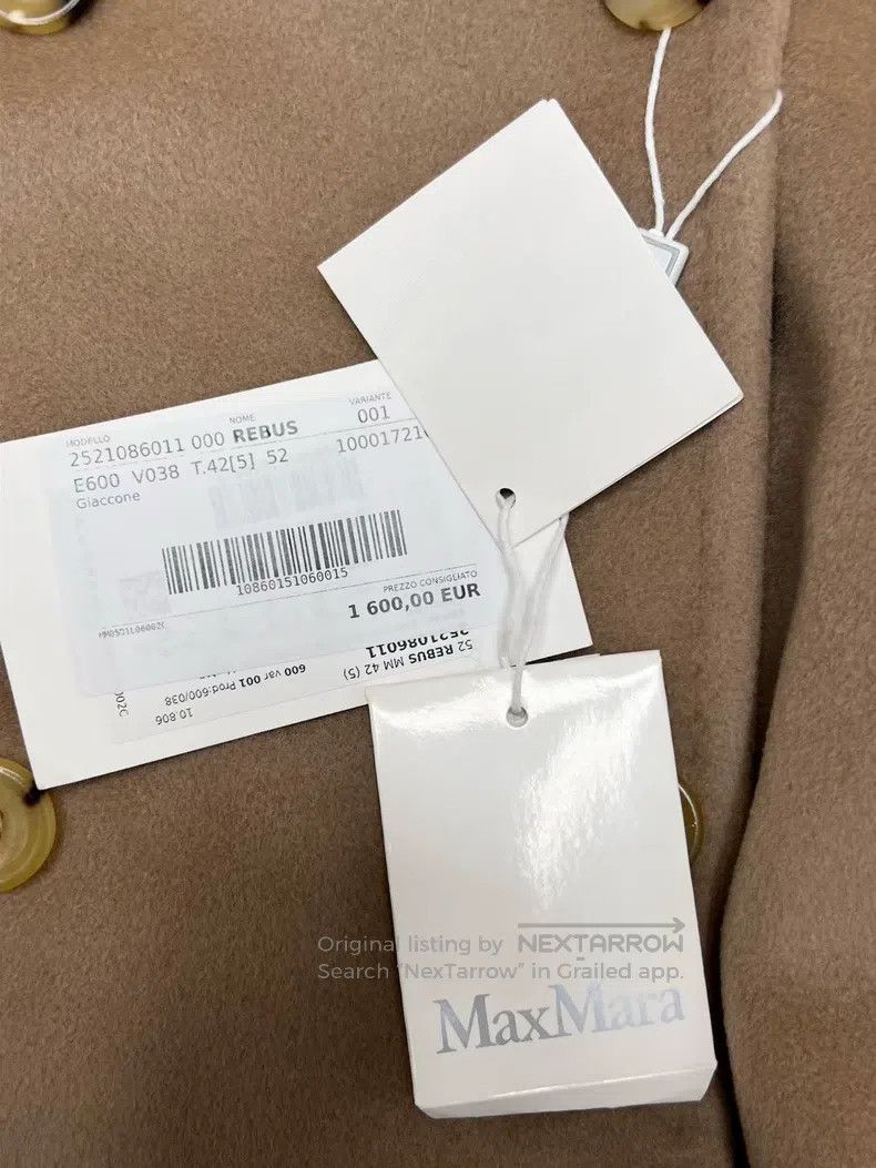 Max Mara Max Mara Double-breasted Coat Jacket Size L / US 10 / IT 46 - 4 Thumbnail