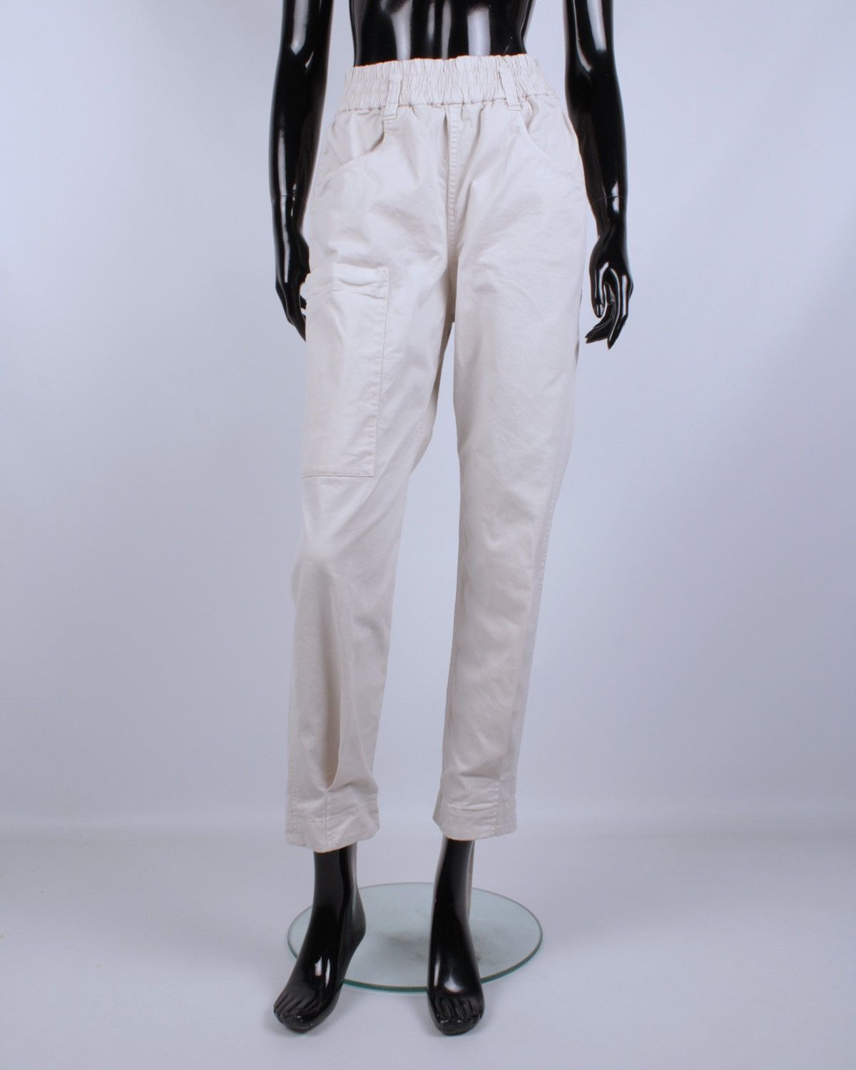 Brunello Cucinelli × Designer BRUNELLO CUCINELLI Cargo Big Pockets Pull On Cotton Pants Size 27" / US 4 / IT 40 - 1 Thumbnail