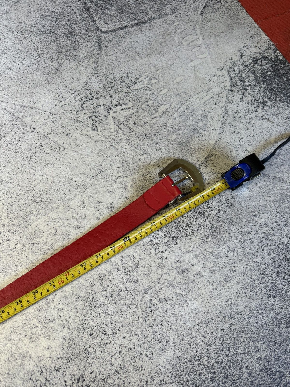 B.B. Simon Y2k 2000s BB Simon Type Red Rhinestone Crystal Belt Size ONE SIZE - 16 Thumbnail