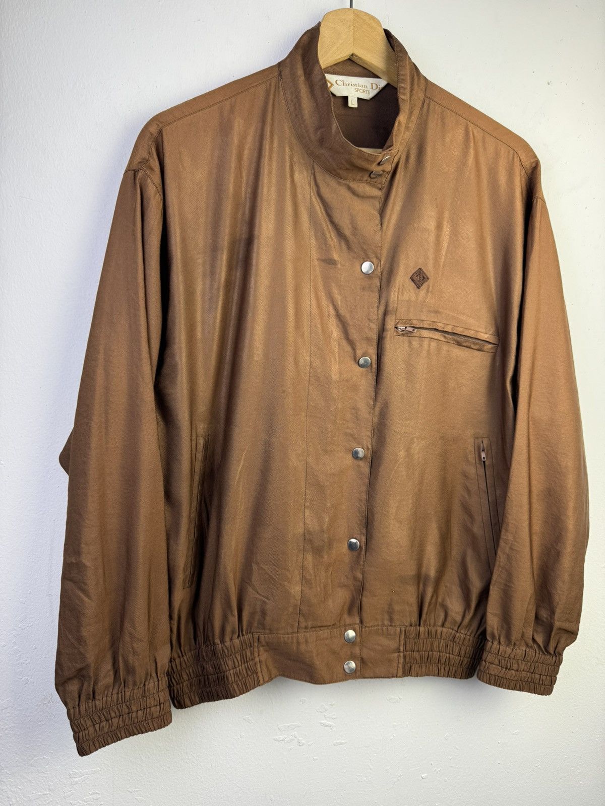 Christian Dior Monsieur vintage Christian Dior Sports light brown bomber jacket Size US L / EU 52-54 / 3 - 4 Thumbnail