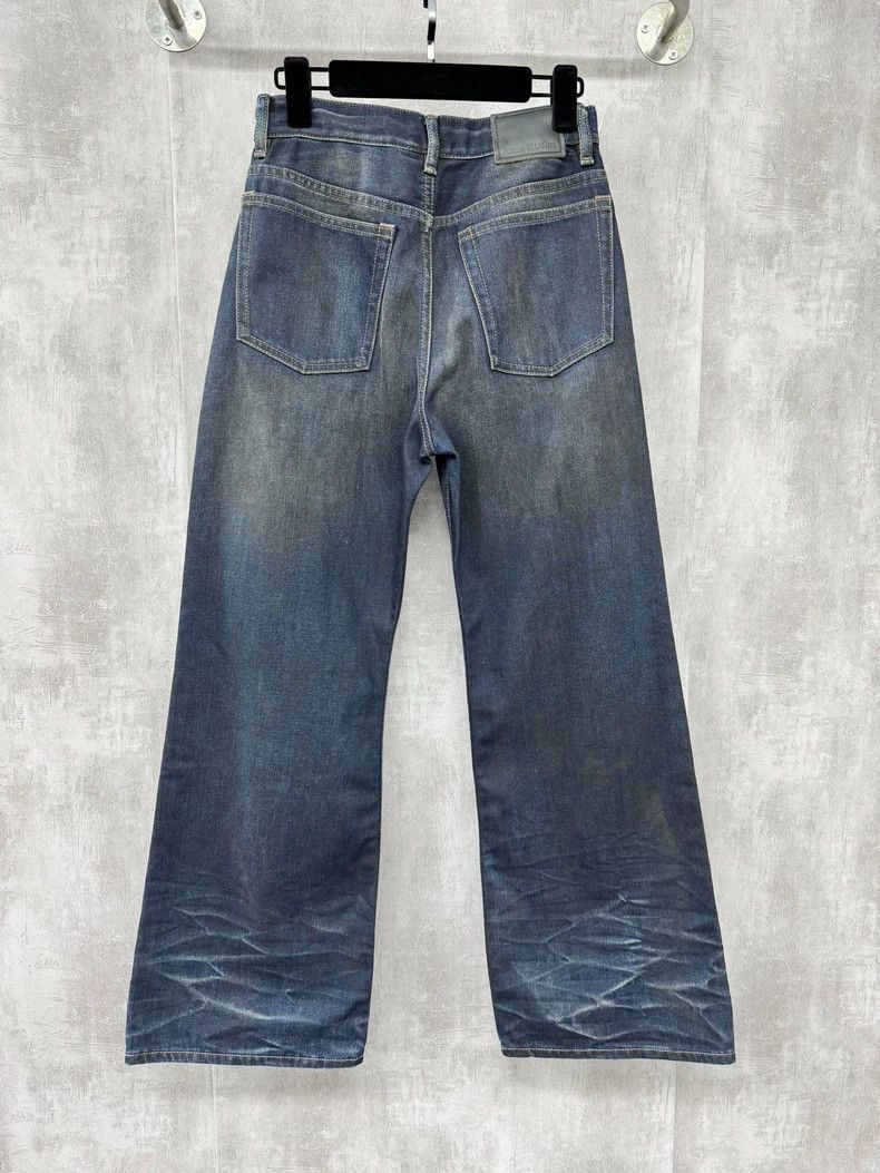 Acne Studios acne studios Water moire cat beard loose jeans 2503-Nextarr Size US 30 / EU 46 - 2 Thumbnail