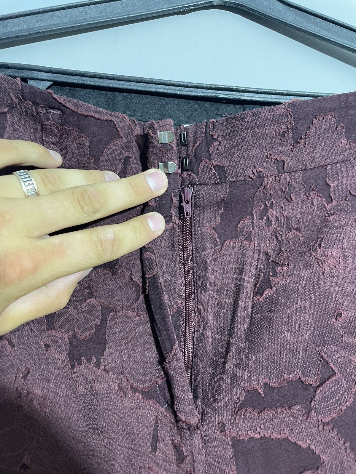 DOROTHEE SCHUMACHER × Designer Dorothee Schumacher Avant Garde Floral Pants size 4 Size 27" / US 4 / IT 40 - 9 Thumbnail