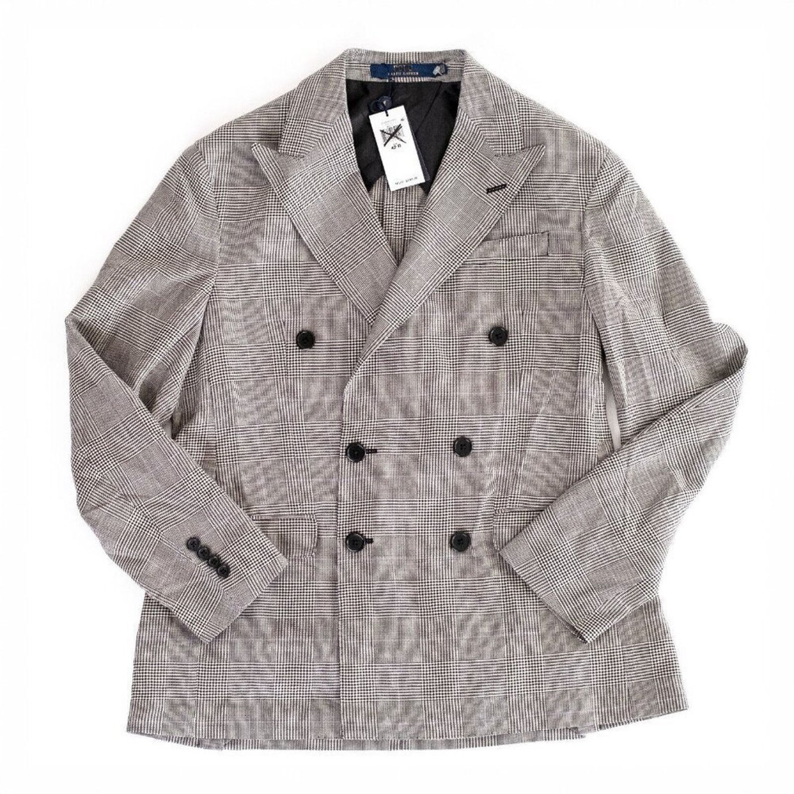 Polo Ralph Lauren NWT Polo Ralph Lauren Glen Plaid Double Breasted Blazer 42R Size 42R - 8 Thumbnail