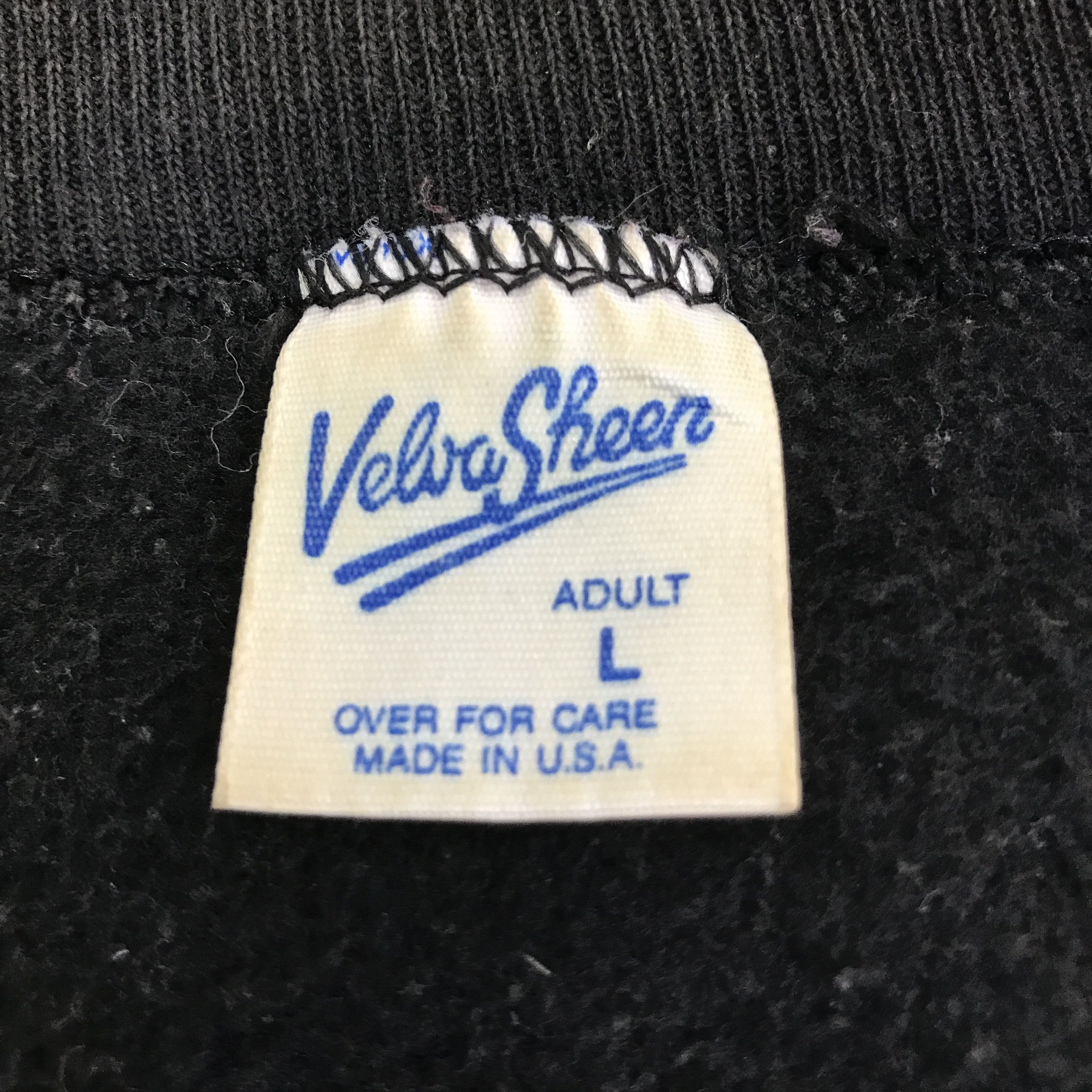 Velva Sheen VINTAGE HAVARD BLACK SWEATSHIRT K105B9 Size US L / EU 52-54 / 3 - 10 Thumbnail