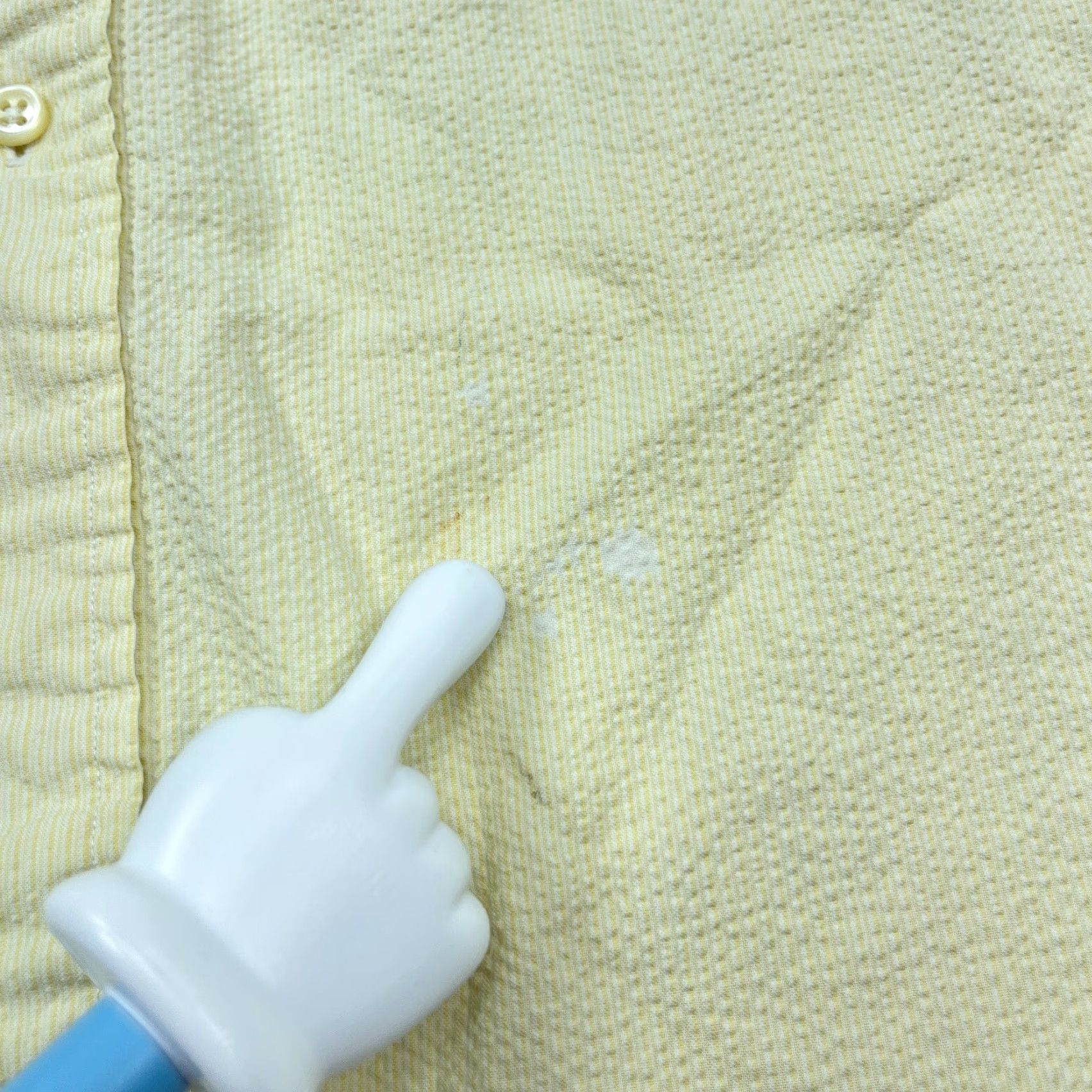 Ralph Lauren Ralph Lauren Shirt Men Large Yellow Seersucker Button Up Blake Classic Fit Pony Size US L / EU 52-54 / 3 - 6 Thumbnail