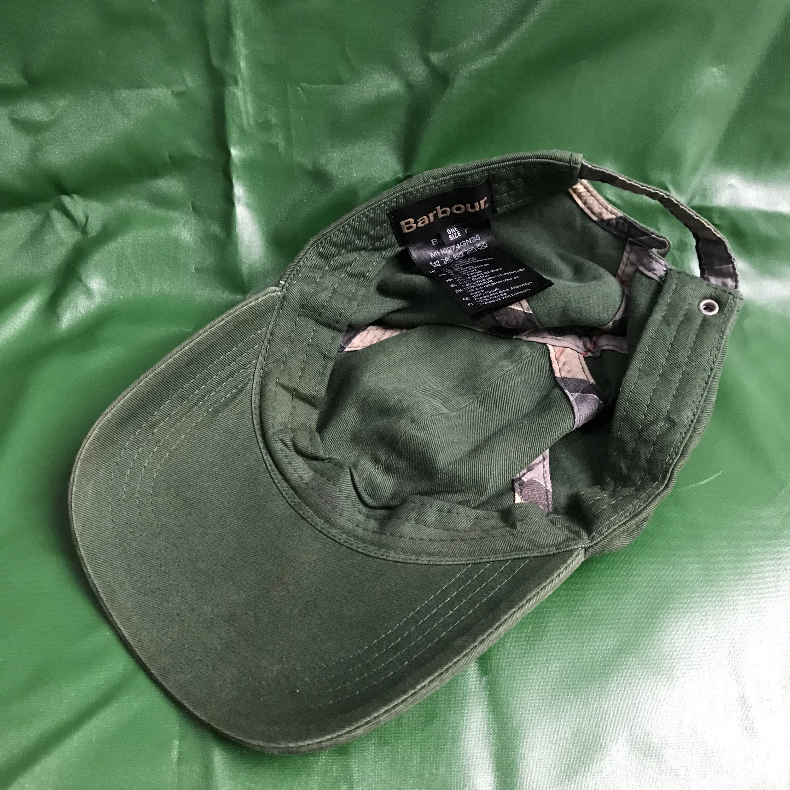 Barbour × Other UK Barbour of london Baseball Cap Green military Rough cap Size ONE SIZE - 7 Thumbnail