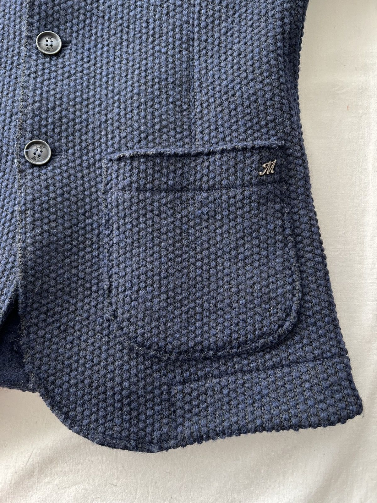 Mason's Mason's Forte Dei Marmi Men's Wool Blazer Sz 50 (IT) Size 50R - 12 Thumbnail