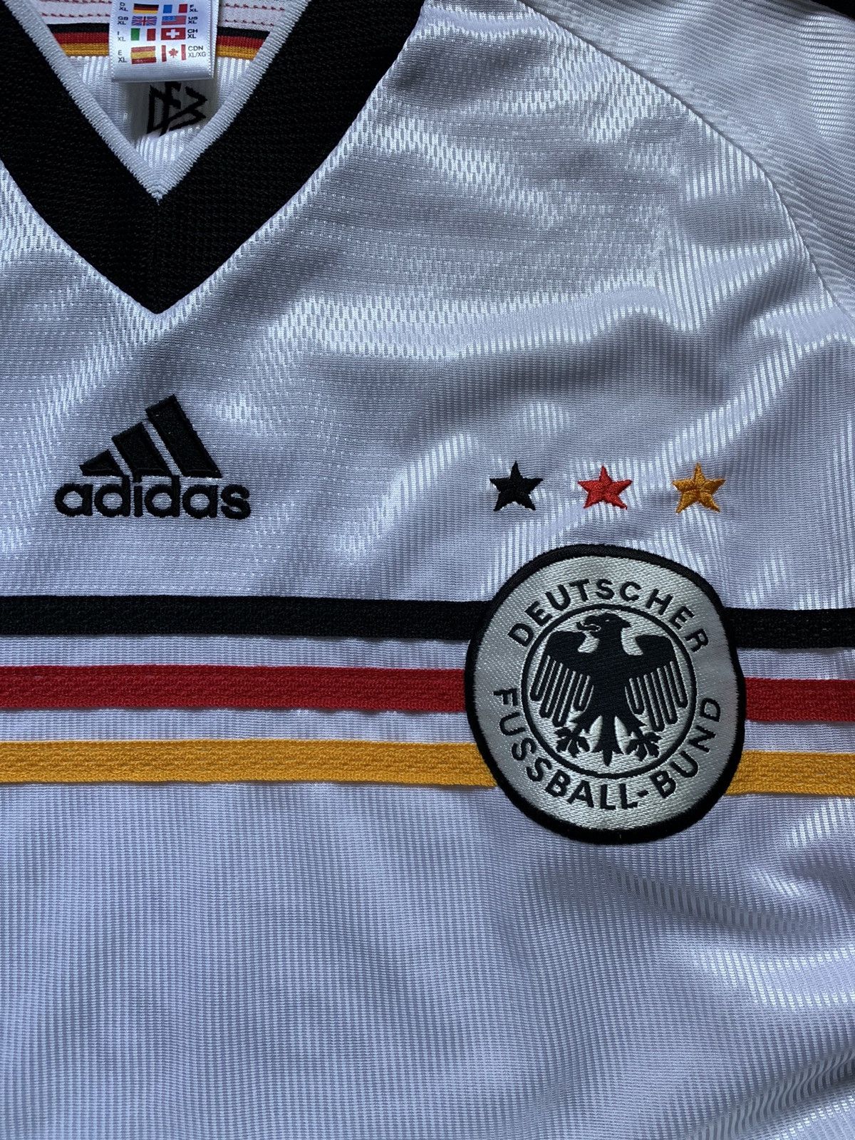 RARE🔥 1998/99 Adidas Germany Soccer Jersey Vintage T-shirt
