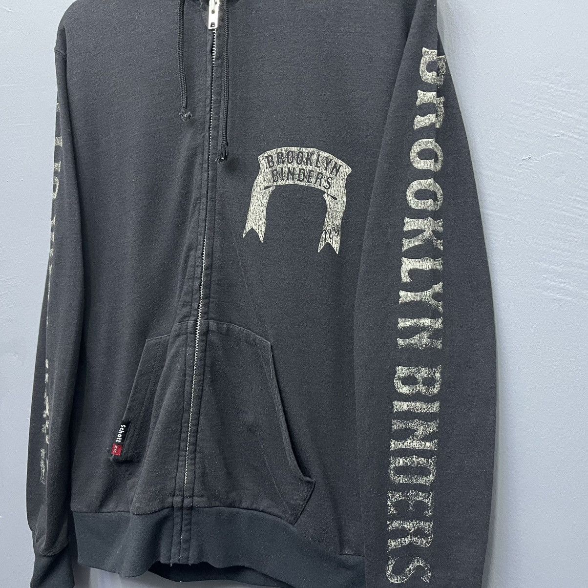 Schott Brooklyn Binders Full Zip Hoodie Size US M / EU 48-50 / 2 - 6 Thumbnail