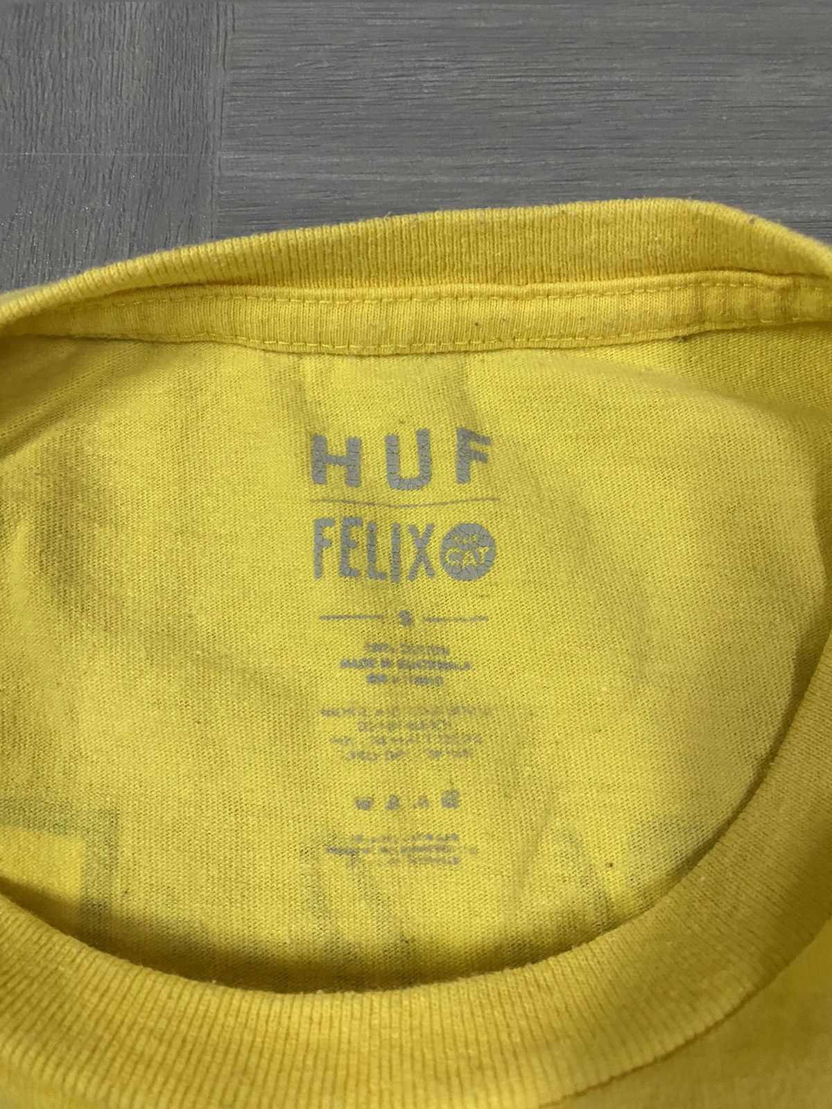 Huf Huf x Felix The Cat Graphics Yellow Long Sleeve Size US S / EU 44-46 / 1 - 18 Thumbnail