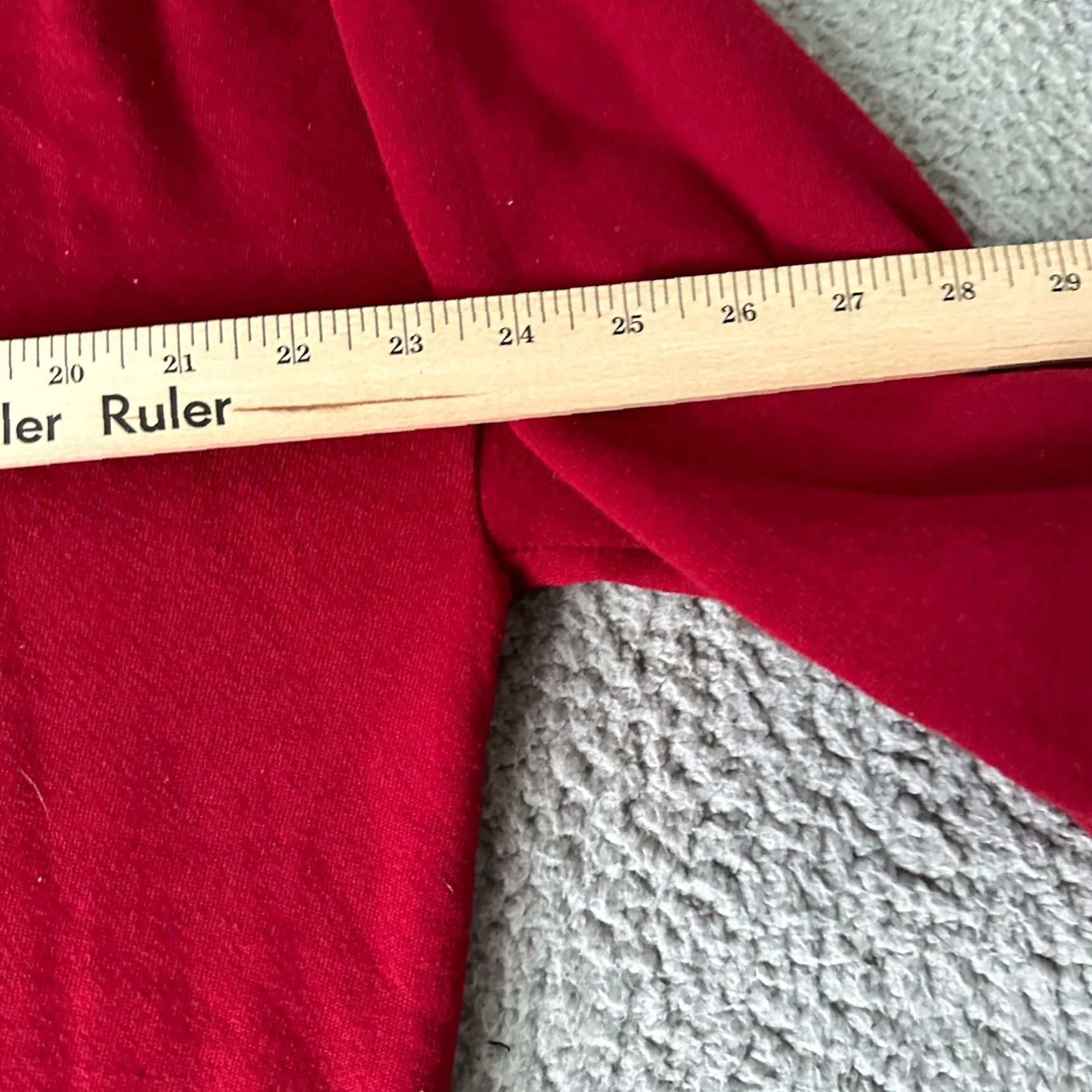 Jerzees VINTAGE Jerzees Sweatshirt Mens XL Red Crew Neck Cotton Polyester Fleece Pullover 90s Sweatshirt Made in USA Size US XL / EU 56 / 4 - 6 Thumbnail