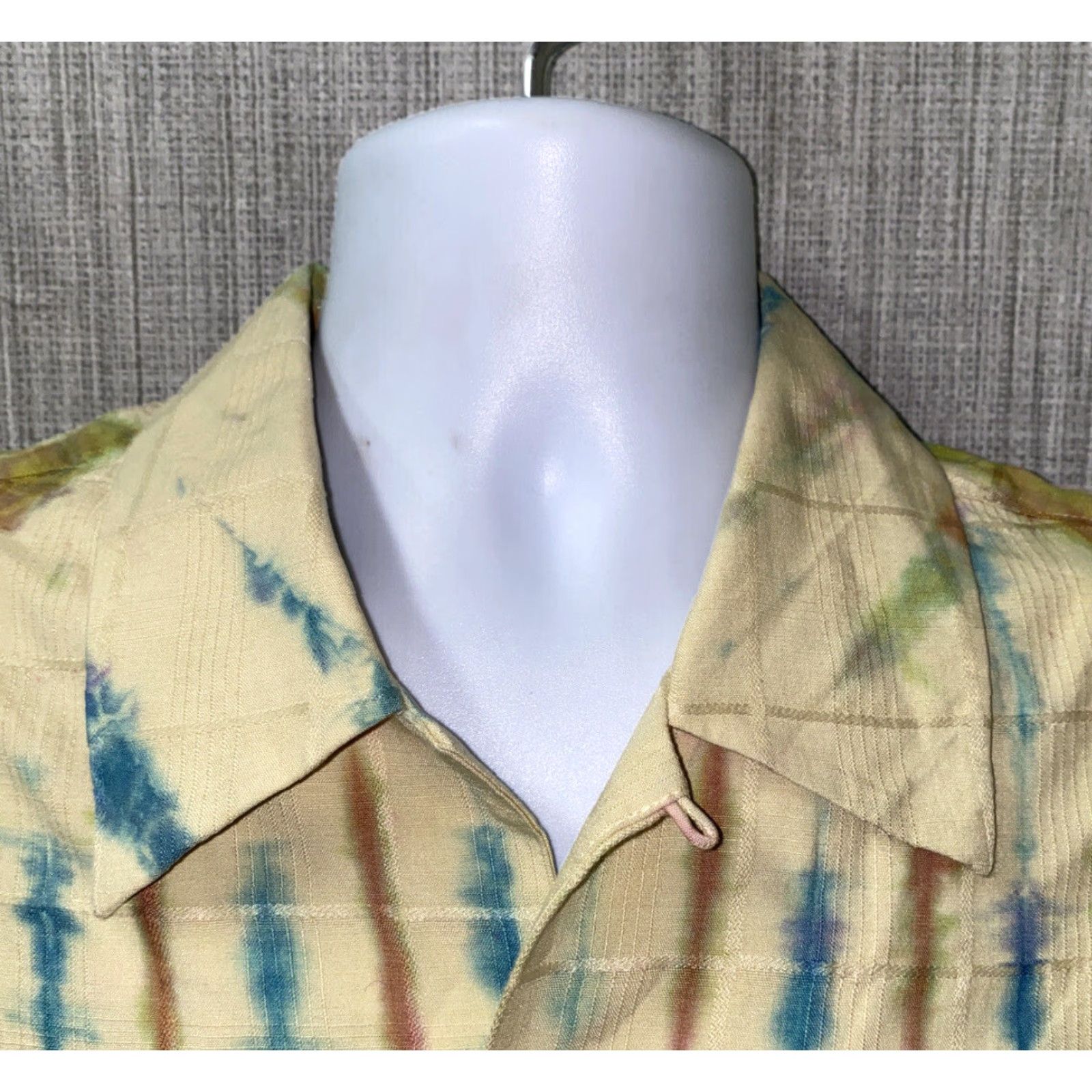 ALOHAS Jacquie And Uosis Mens Multi Color Short Sleeve Aloha Hawaiian Shirt Size L Size US L / EU 52-54 / 3 - 3 Thumbnail