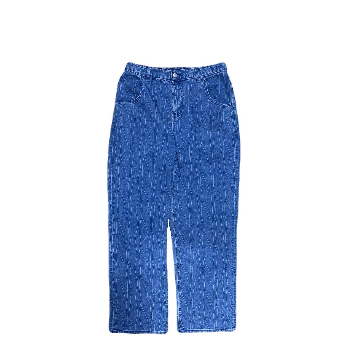 Vintage xtonz y2k jeans Size US 35 - 1 Thumbnail