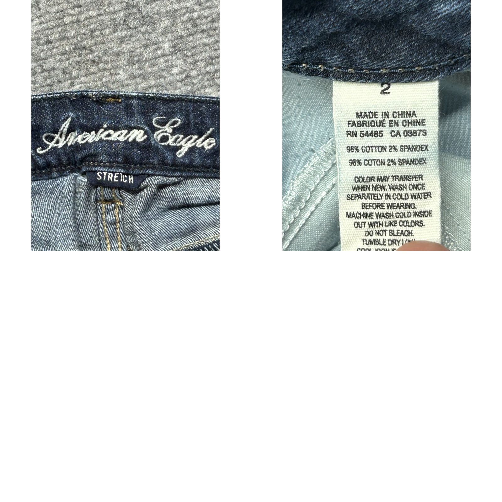American Eagle Outfitters American Eagle Shorts Womens 2 Denim Distressed Stretch Cuffed Casual Summer Womens Size 26" / US 2 / IT 38 - 8 Thumbnail