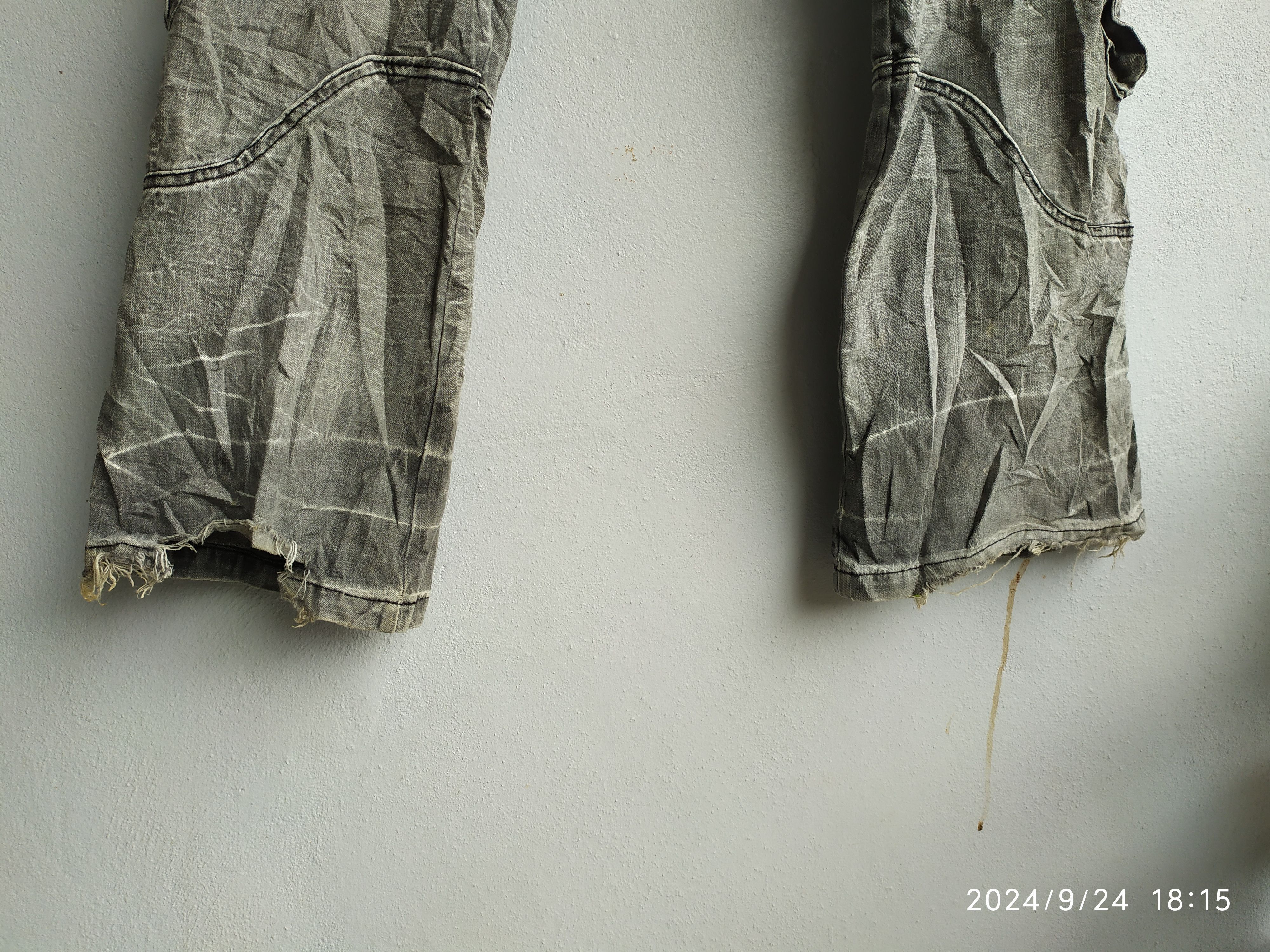 20471120 × If Six Was Nine × Japanese Brand Seditionaries Lowbox Flared Multipocket Denim Size US 31 - 6 Thumbnail