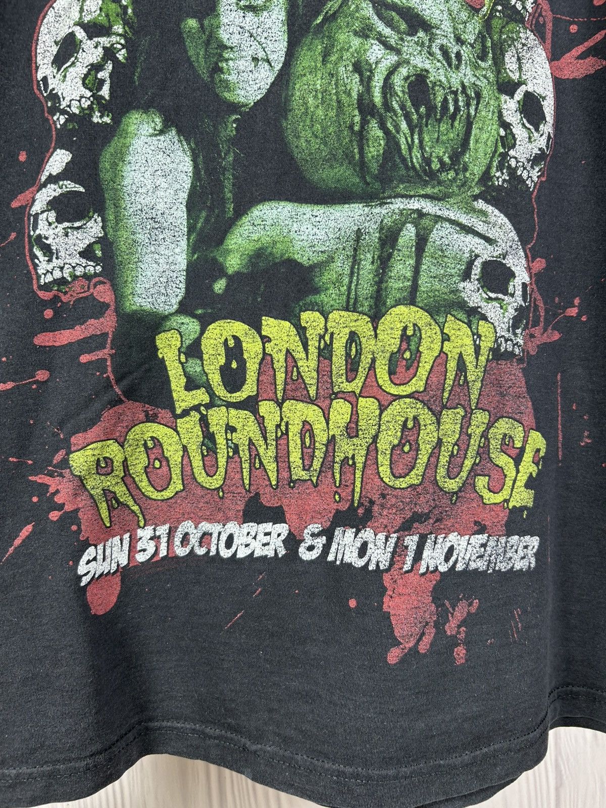 Band Tees Vintage Alice Cooper London Roundhouce Halloween Night Tee Size US L / EU 52-54 / 3 - 5 Thumbnail