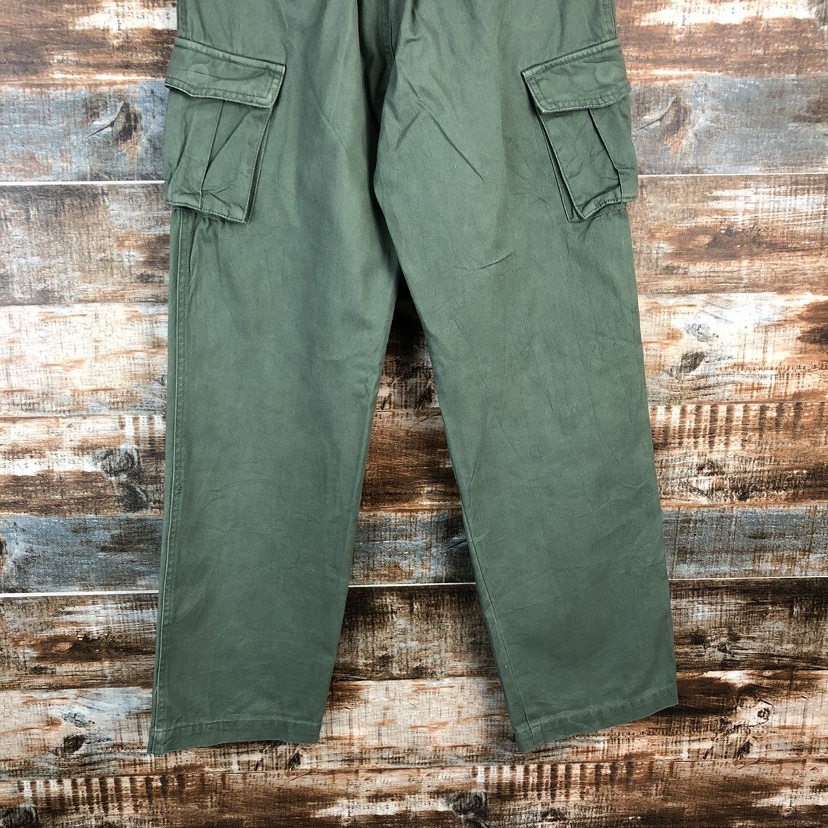 Japanese Brand DL Japanese Brand Green Cargo Multipocket Pants #C630 Size US 26 / EU 42 - 15 Thumbnail