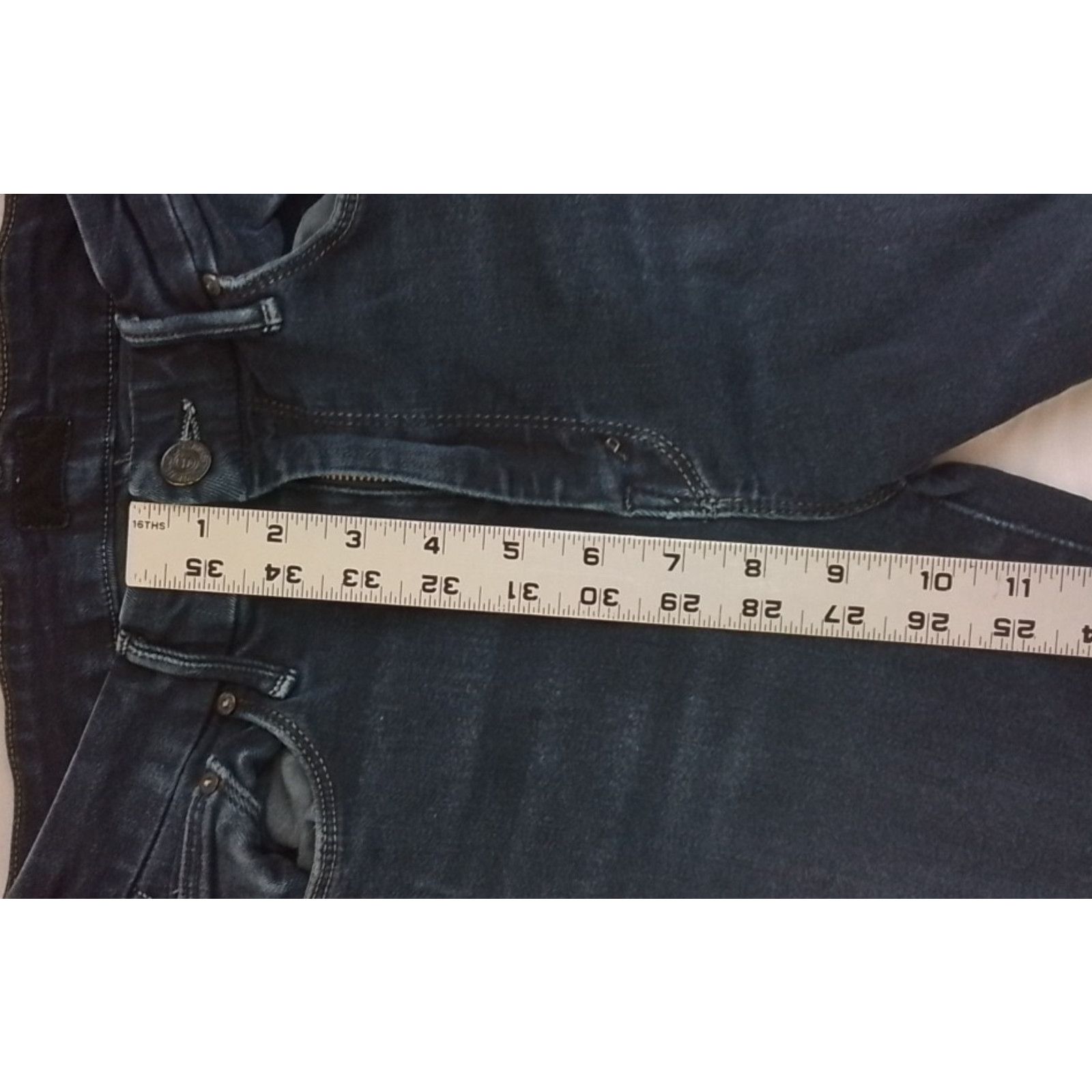 MOTHER Mother Looker Ankle Jeans Women's 24" High Waist Dark Wash Size 24" / US 00 / IT 34 - 15 Thumbnail