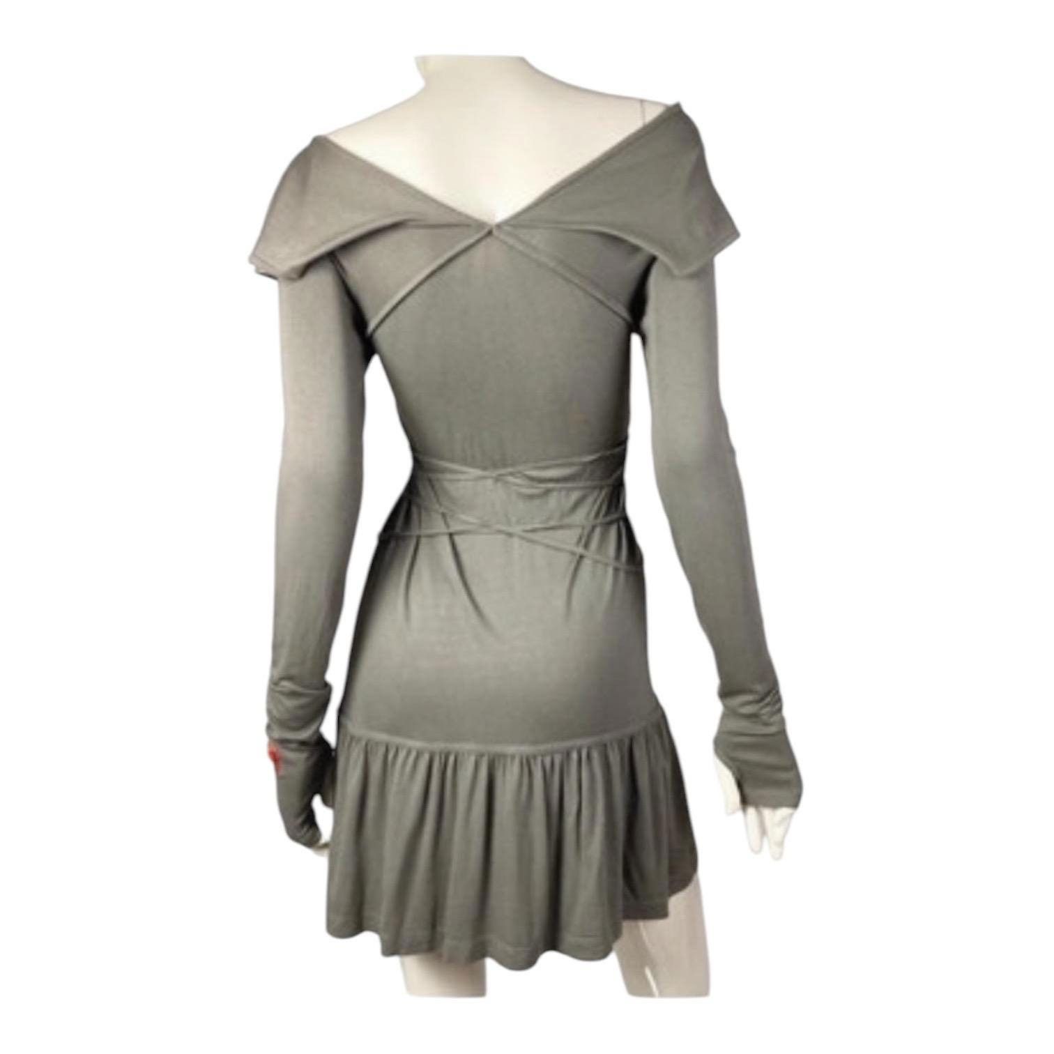 Cop Copine The Cop Copine Neutral Laces Modular Mini Dress Size ONE SIZE - 3 Thumbnail