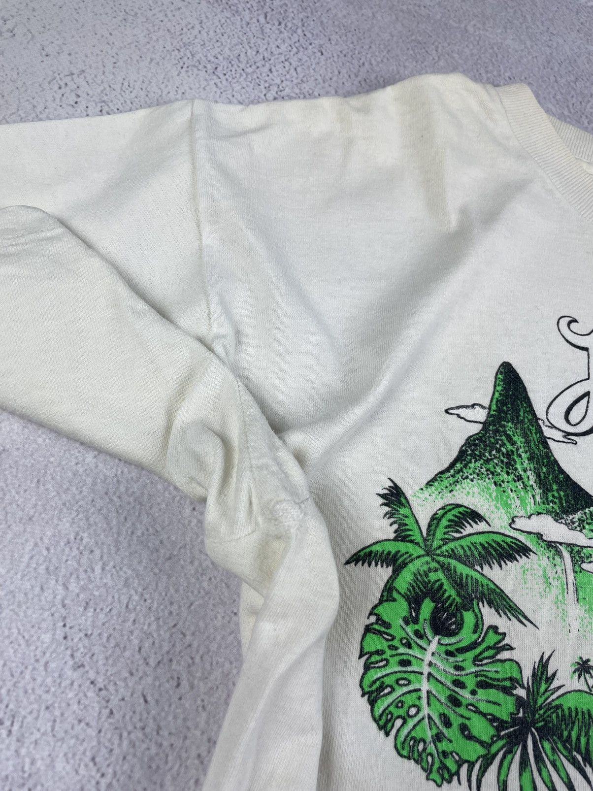 Vintage Vintage 70 80s Here Today Gone To Maui Hawaii T-shirts sz L Size US L / EU 52-54 / 3 - 8 Thumbnail