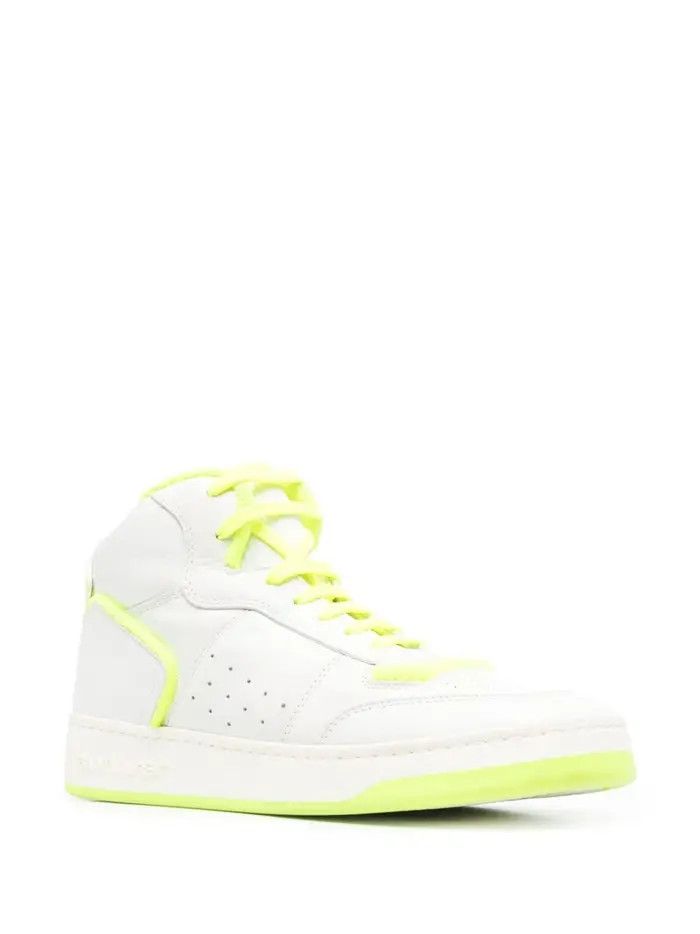 Saint Laurent Paris o1b1hav110225 713655 SL/80 Mid-Top Sneakers Size US 10 / IT 40 - 2 Thumbnail