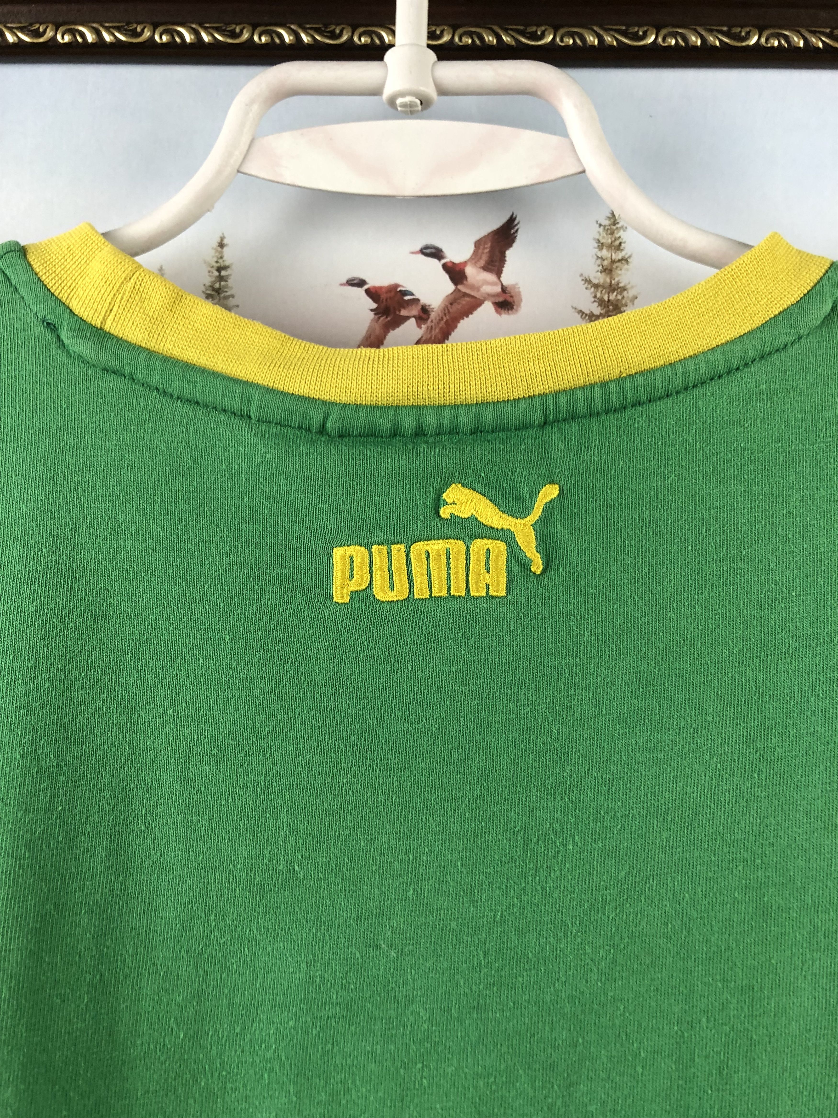 Puma × Vintage Vintage Jamaica Football Shirt Soccer Train Jersey Mens Rare Size US M / EU 48-50 / 2 - 13 Thumbnail
