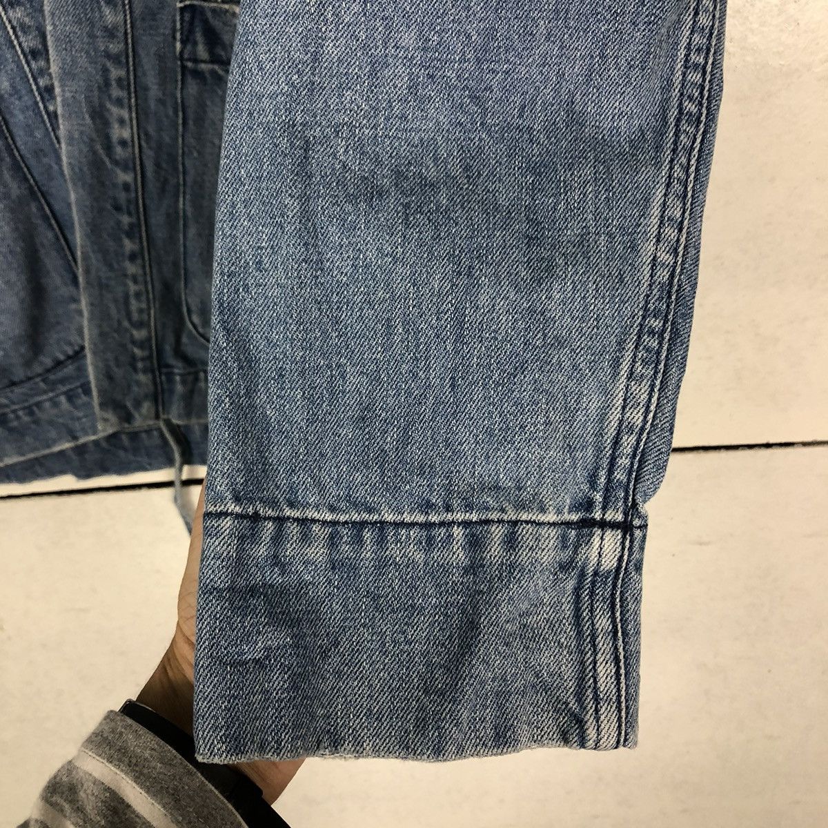 Japanese Brand 🔥VINTAGE KIMONO DENIM JAPAN TRADITIONAL PATCH WORK DESIGN Size US S / EU 44-46 / 1 - 15 Thumbnail