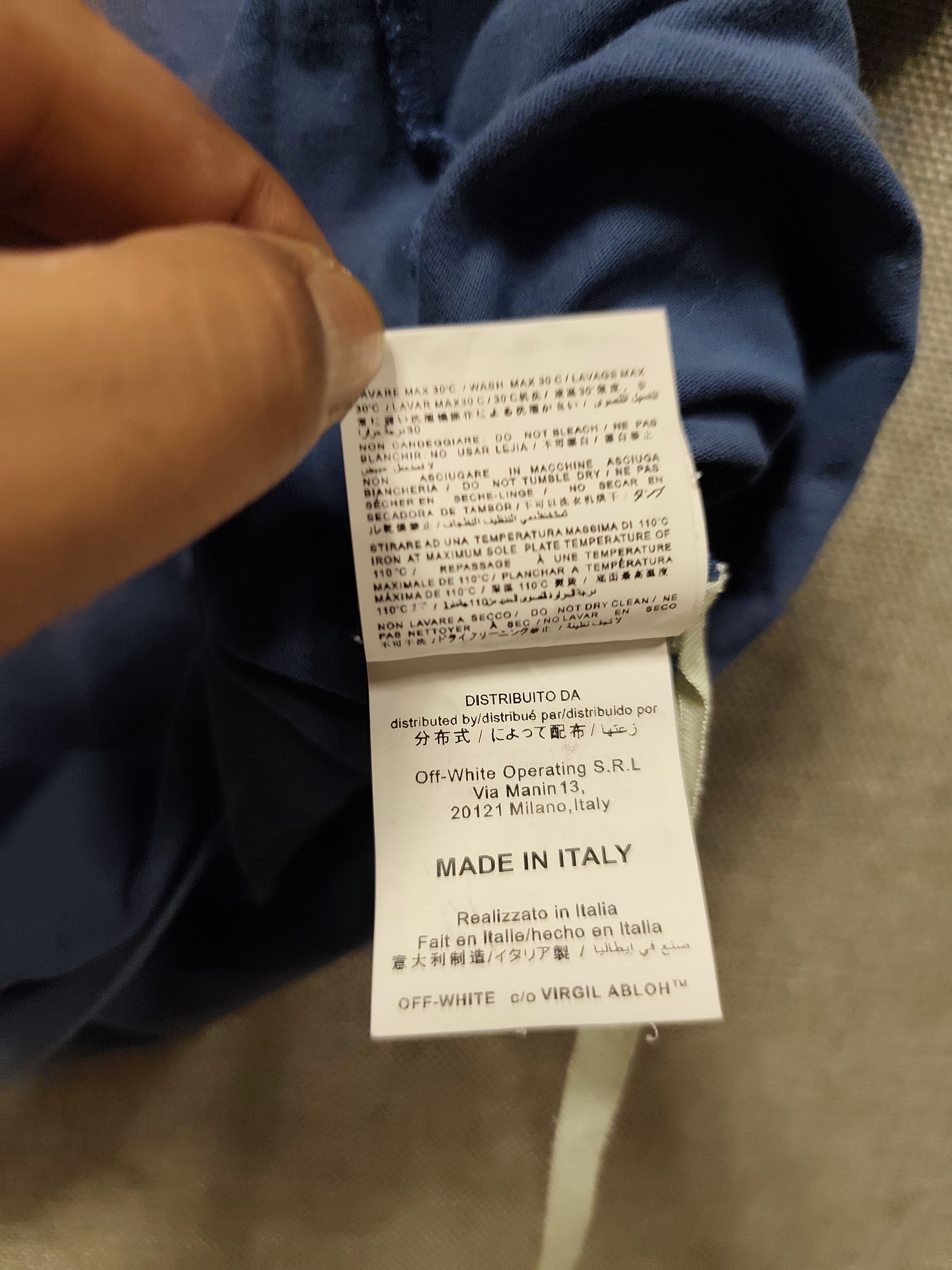 Champion × Off-White Off white x champion tee Size US M / EU 48-50 / 2 - 12 Thumbnail