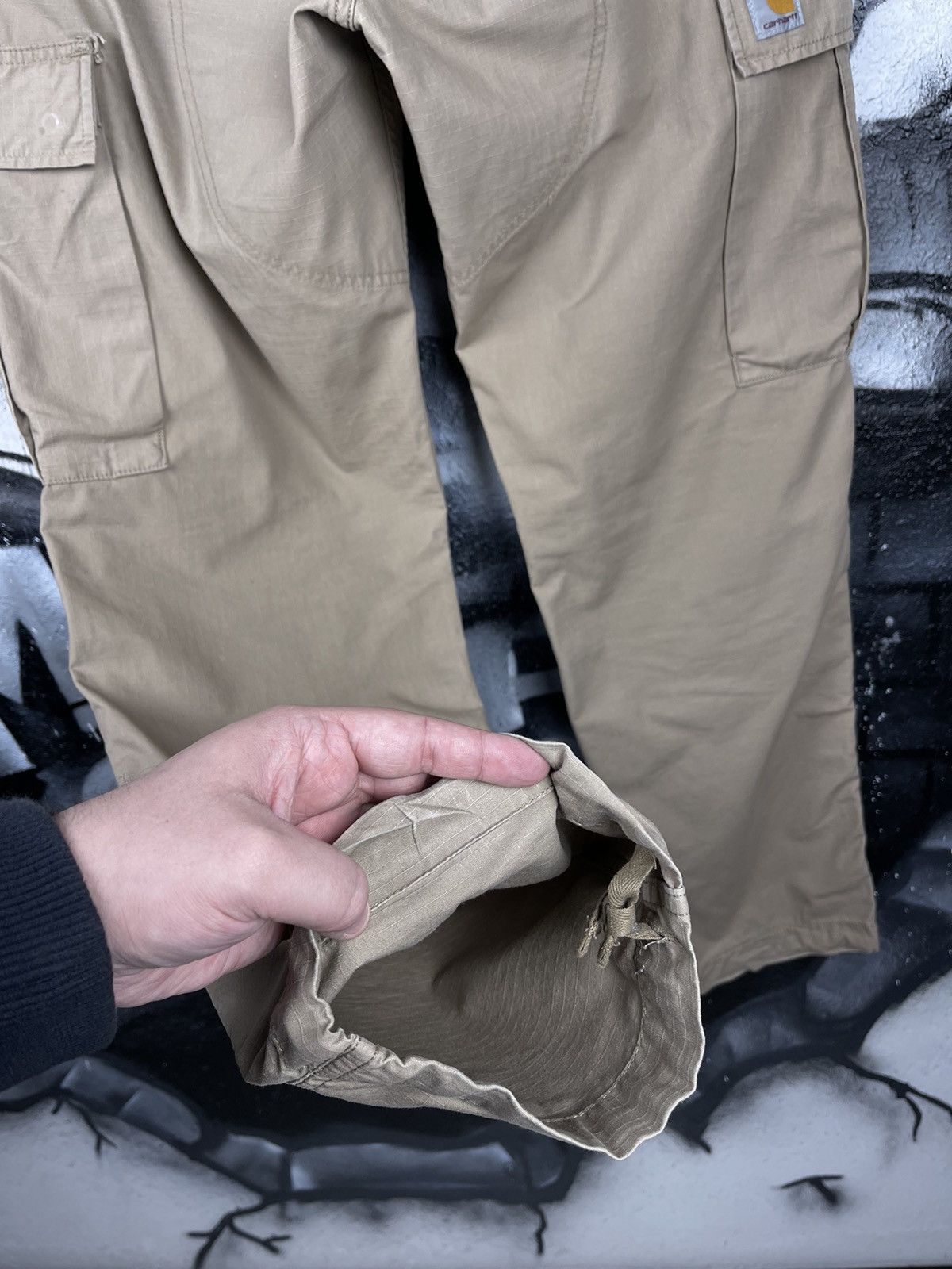 Carhartt Carhartt Y2K Beige Regular Cargo Pants Men’s Size 33x34 Size US 33 - 11 Thumbnail