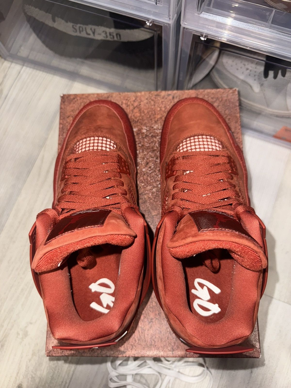 Jordan Brand Air Jordan 4 Retro OG SP Nigel Sylvester Brick By Brick Size US 11 / EU 44 - 6 Thumbnail