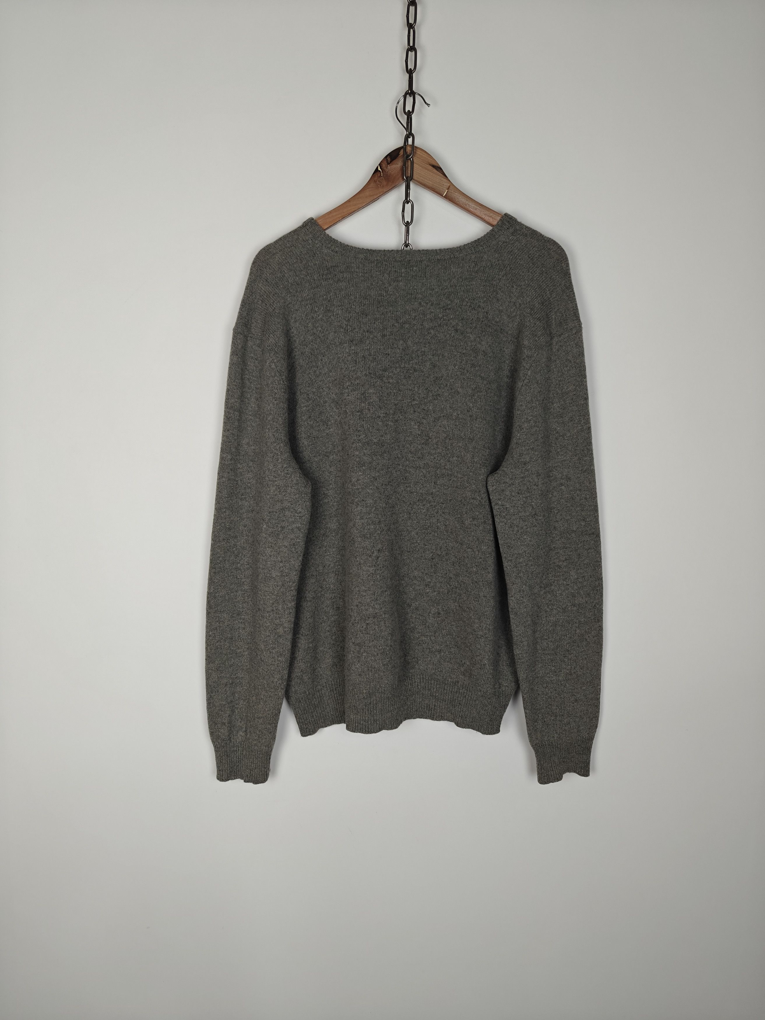 Polo Ralph Lauren Polo Ralph Lauren Sweater Wool Pullover Jumper Gray size XL Size US XL / EU 56 / 4 - 7 Thumbnail