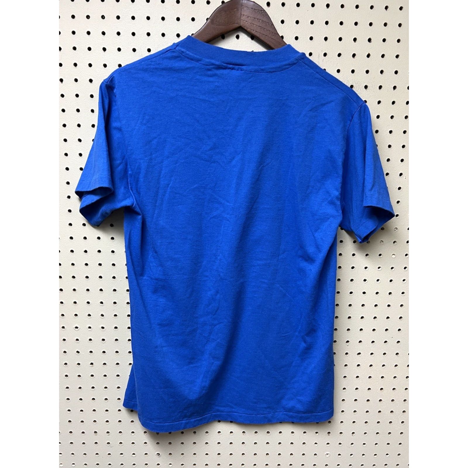 Vintage VINTAGE Screen Stars T-Shirt Camp Ta-Kum-Ta Blue Crew Neck Men M Summer Cotton Blend Classic Regular Size US M / EU 48-50 / 2 - 2 Thumbnail