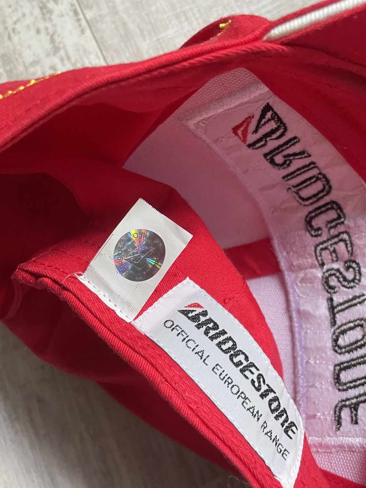 Formula 1 Vintage Bridgestone Racing Formula 1 Hat Cap RARE Size ONE SIZE - 8 Thumbnail