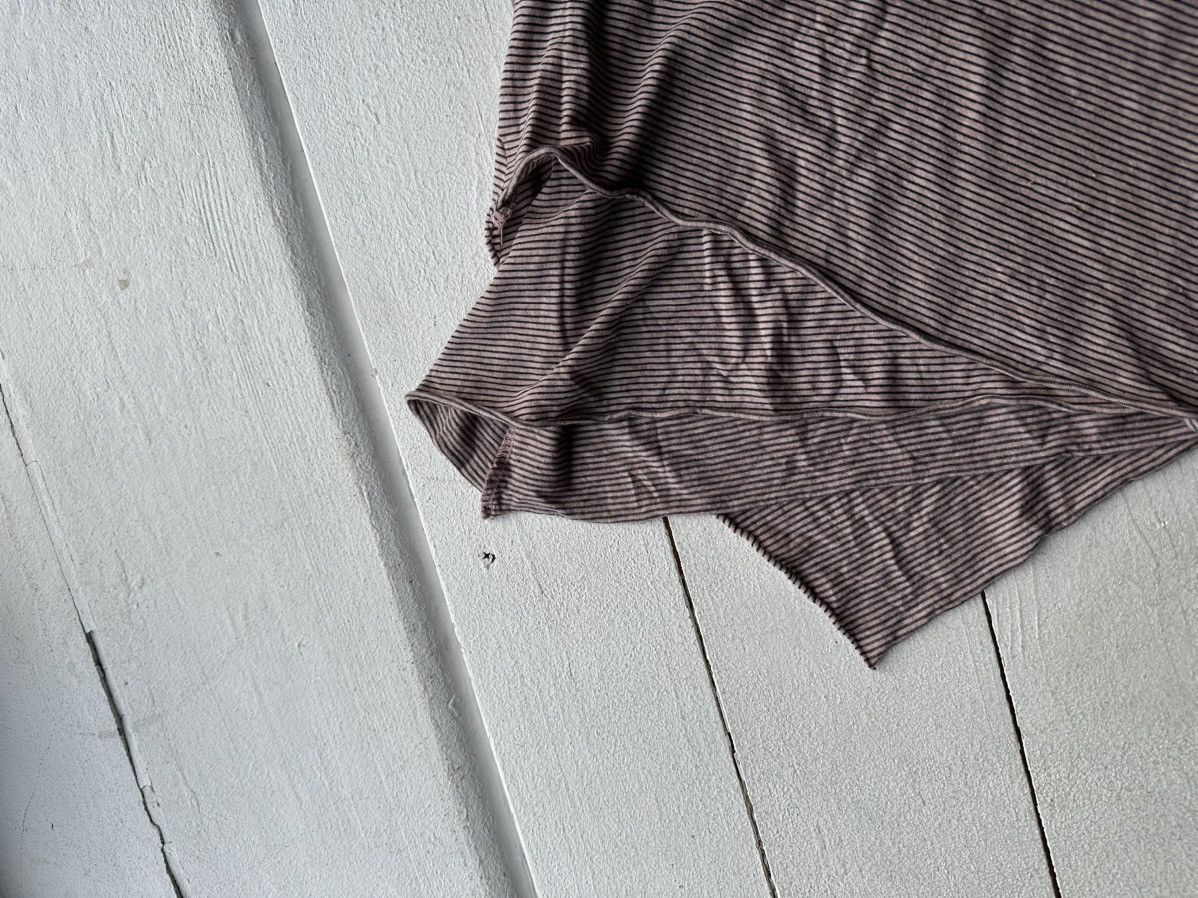 Allsaints 🚨ALLSAINTS WOMEN ASYMMETRICAL T-SHIRT TOP LUXURY OPIUM Size M / US 6-8 / IT 42-44 - 4 Thumbnail