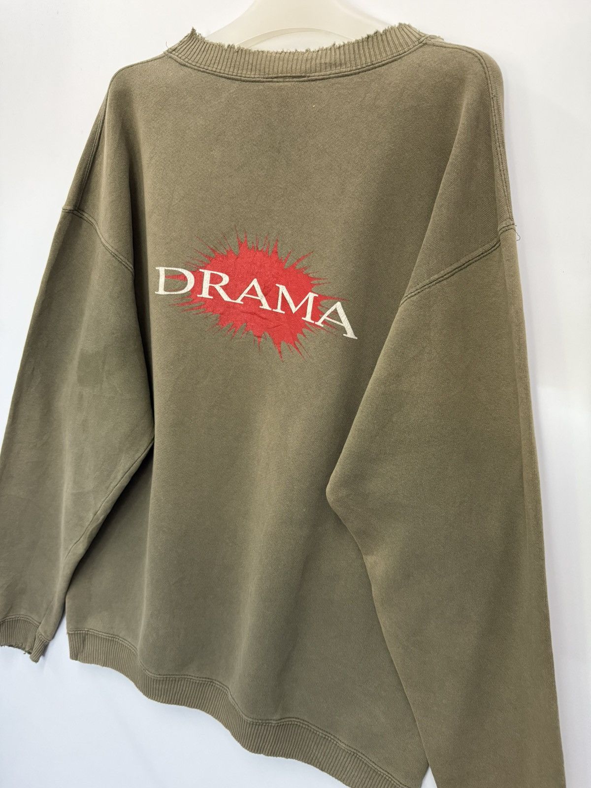 Sex Skateboards 🔥 OPERA DRAMA SKATEBOARD STREETWEAR TRASHED SWEATSHIRT - L Size US M / EU 48-50 / 2 - 10 Thumbnail