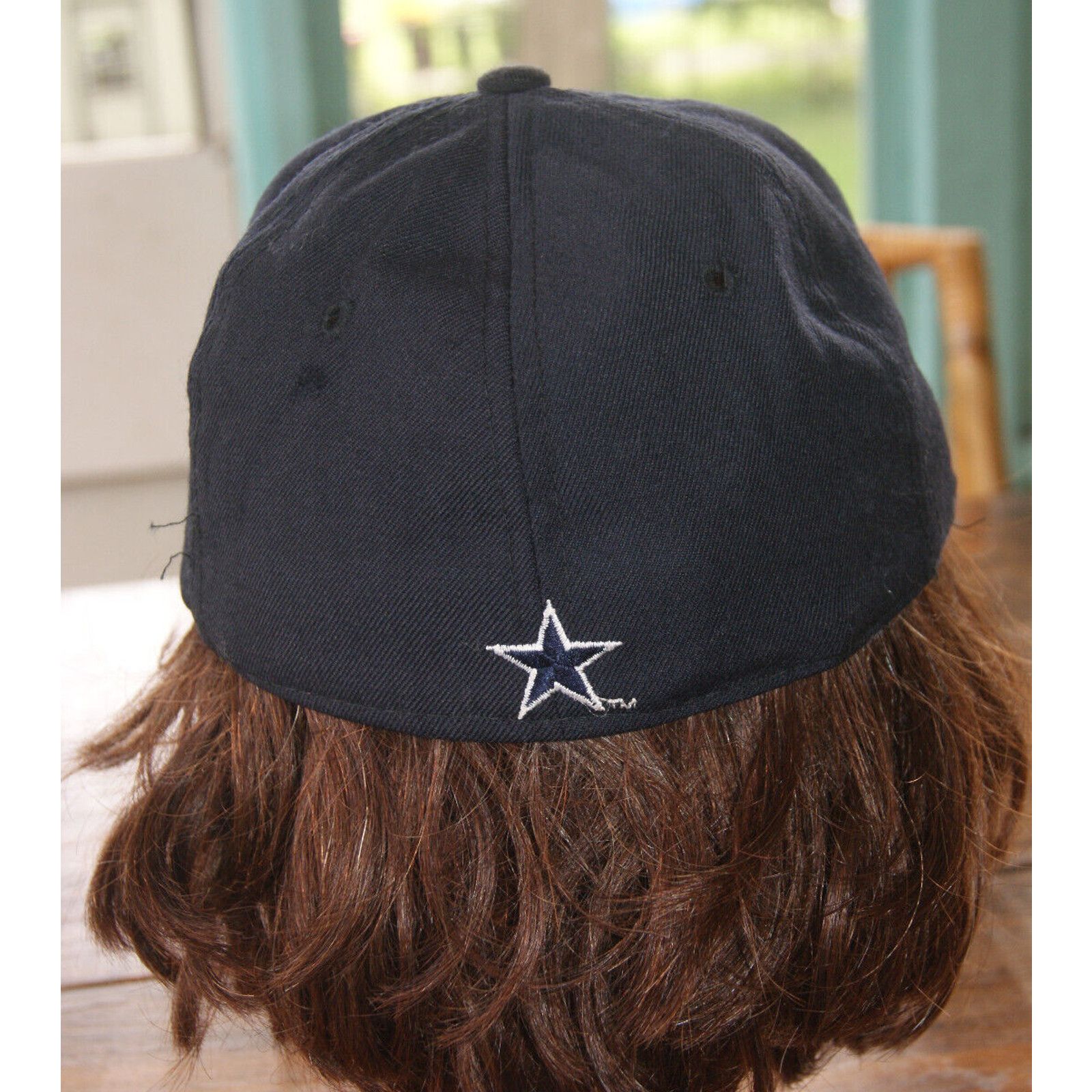 New Era VTG DALLAS COWBOYS New Era 5950 Fitted Hat 7 1/4 Cap Wool Size ONE SIZE - 4 Thumbnail