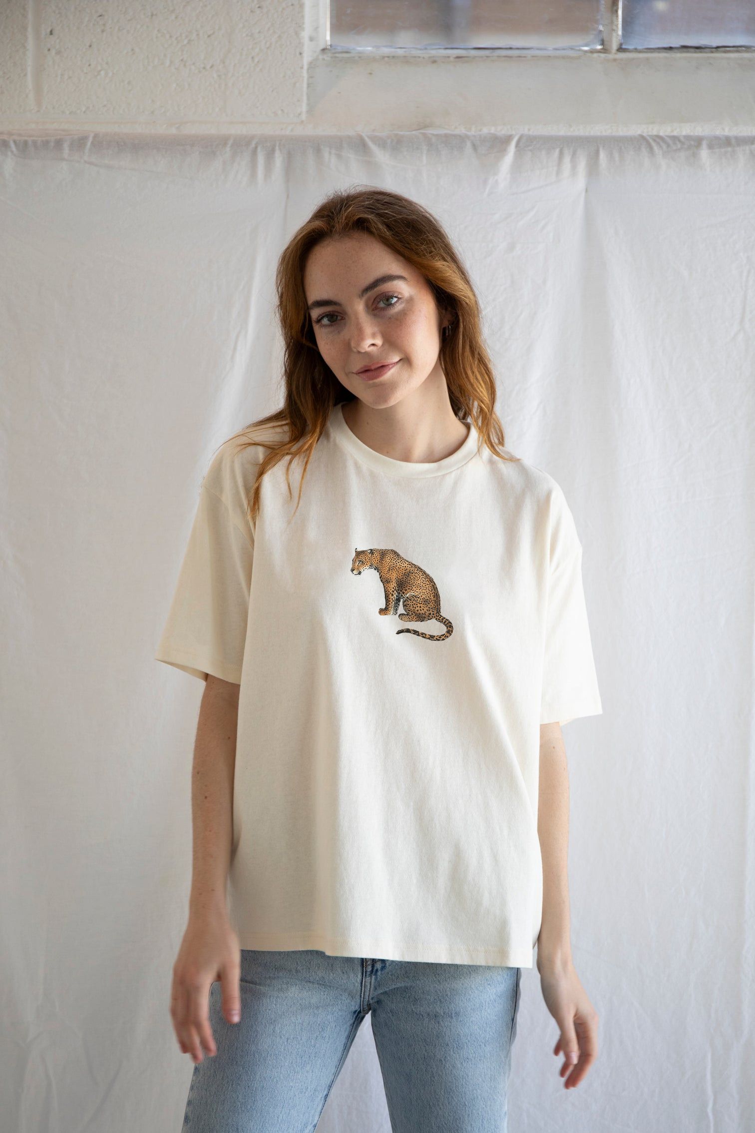 Vintage Leopard Tee | Untamed Energy, Everyday Edge Size L / US 10 / IT 46 - 1 Thumbnail