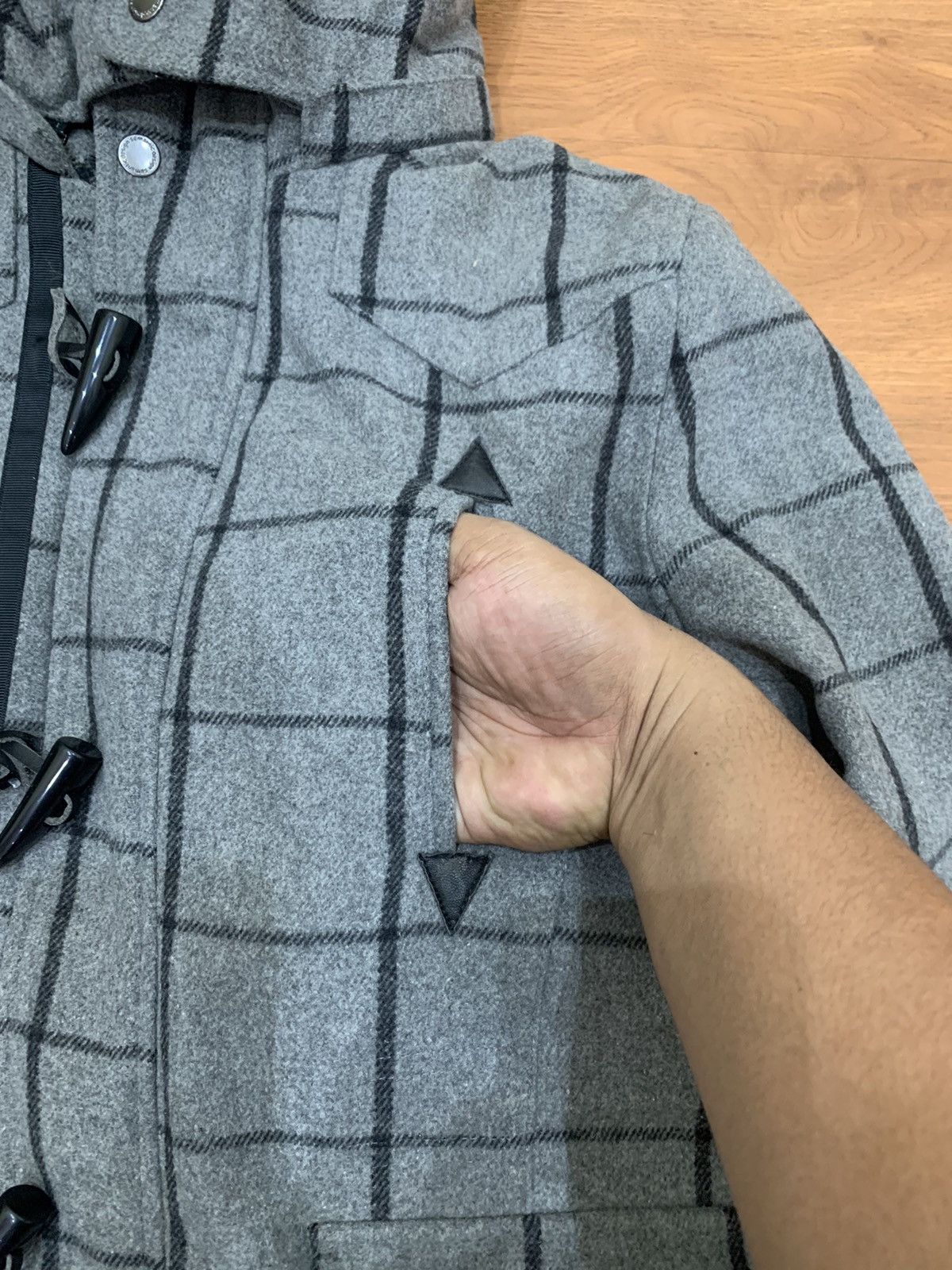 If Six Was Nine × Japanese Brand × Le Grande Bleu (L.G.B.) Semantic design Fur hoodie bondage multipocket LGB style Size US L / EU 52-54 / 3 - 10 Thumbnail